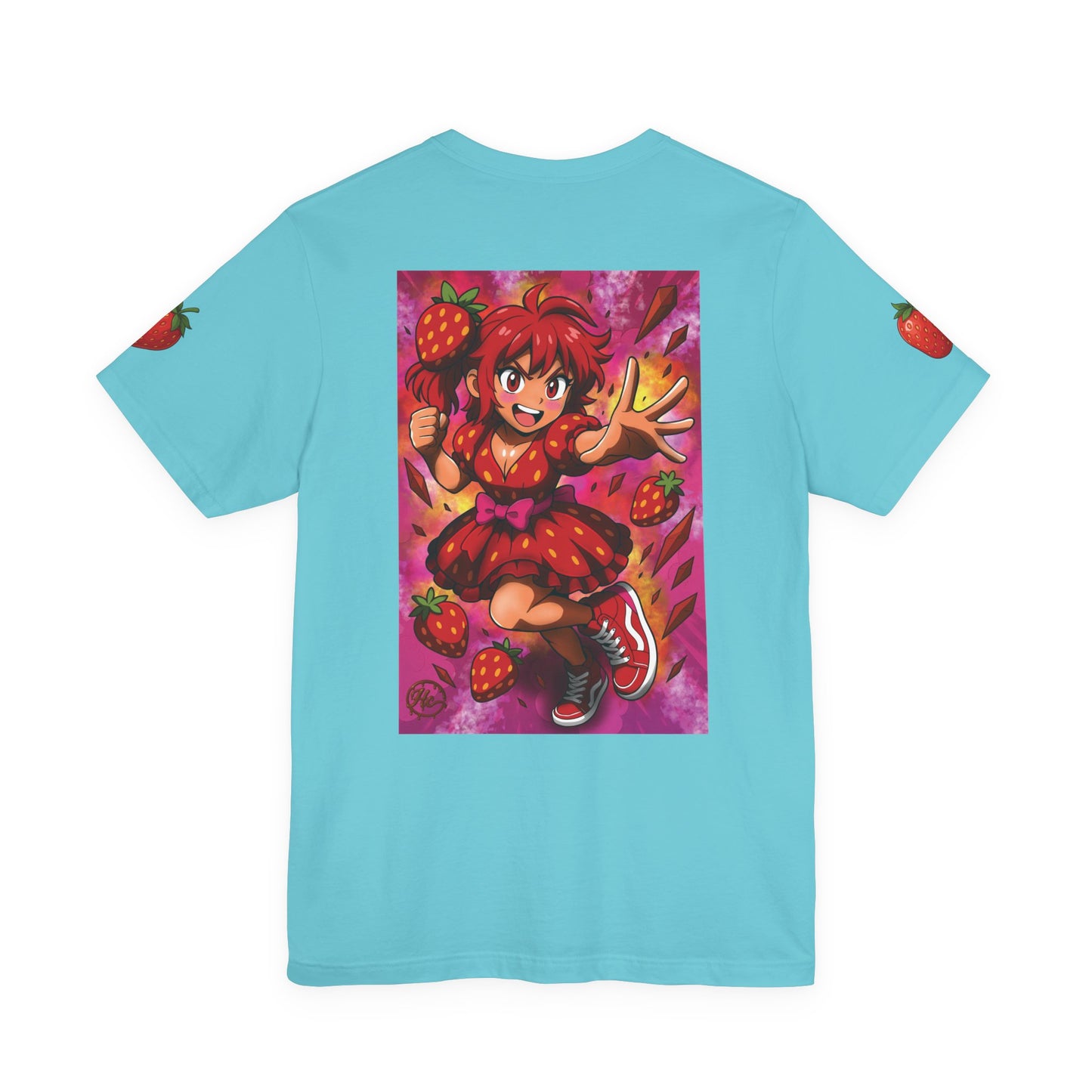 Strawberry Sweets Pocket Print Shirt!