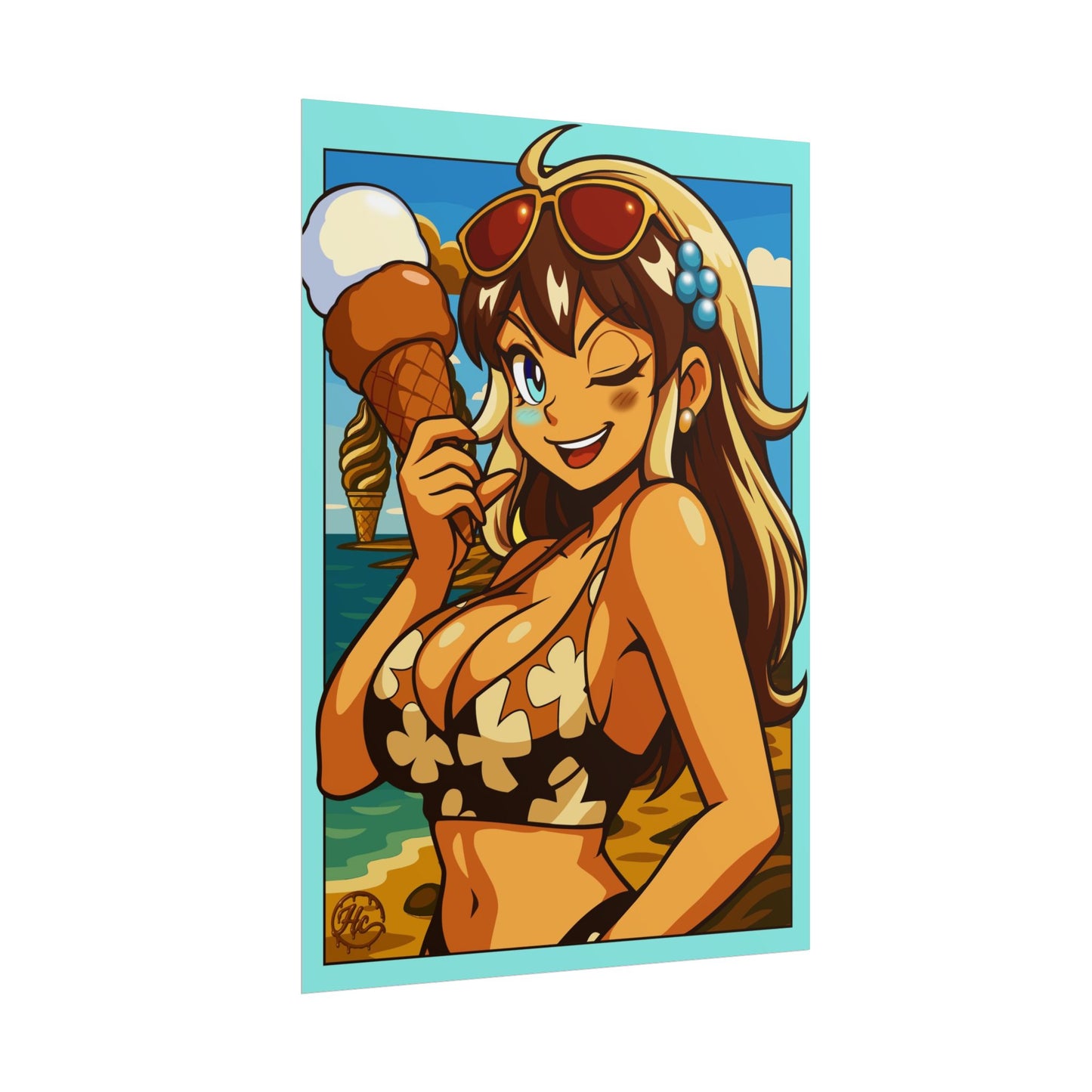 Vanico Beach Poster