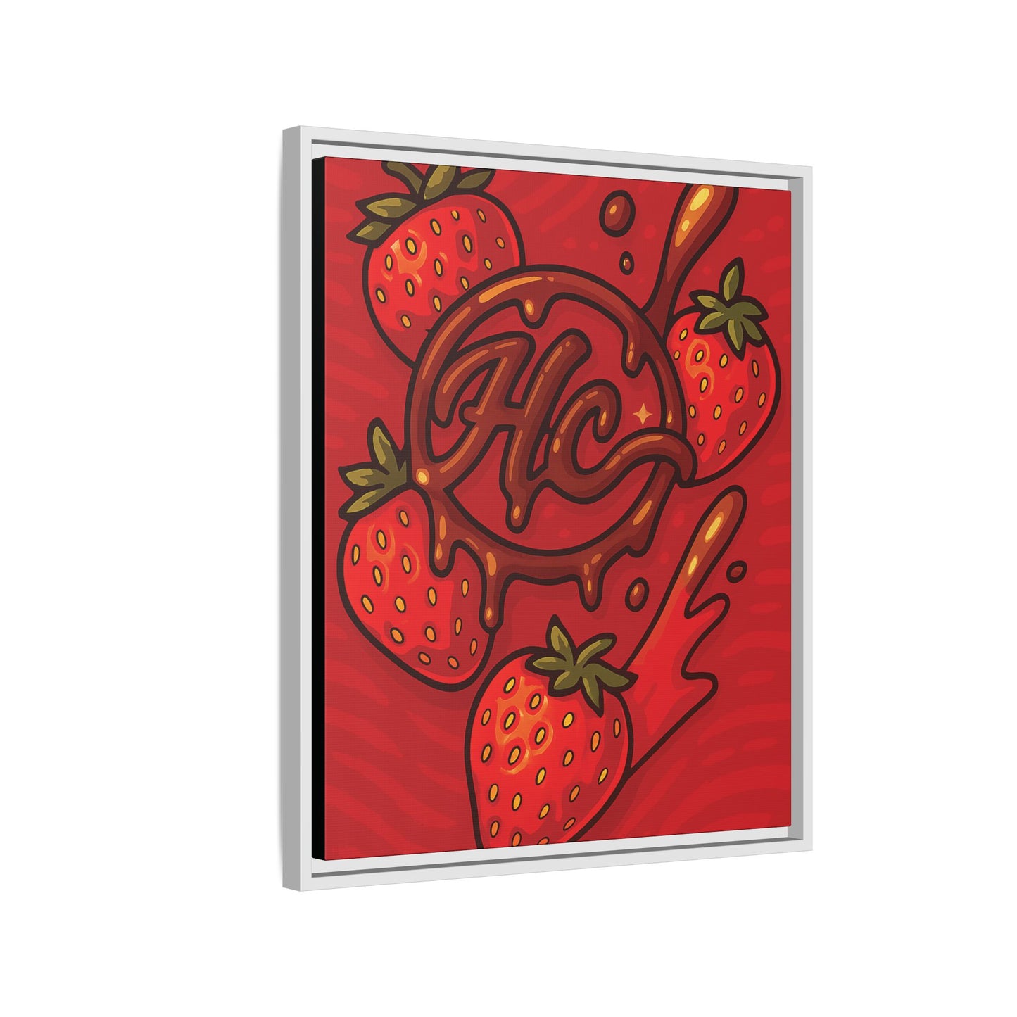 HC Strawberry Cover art Canvas!