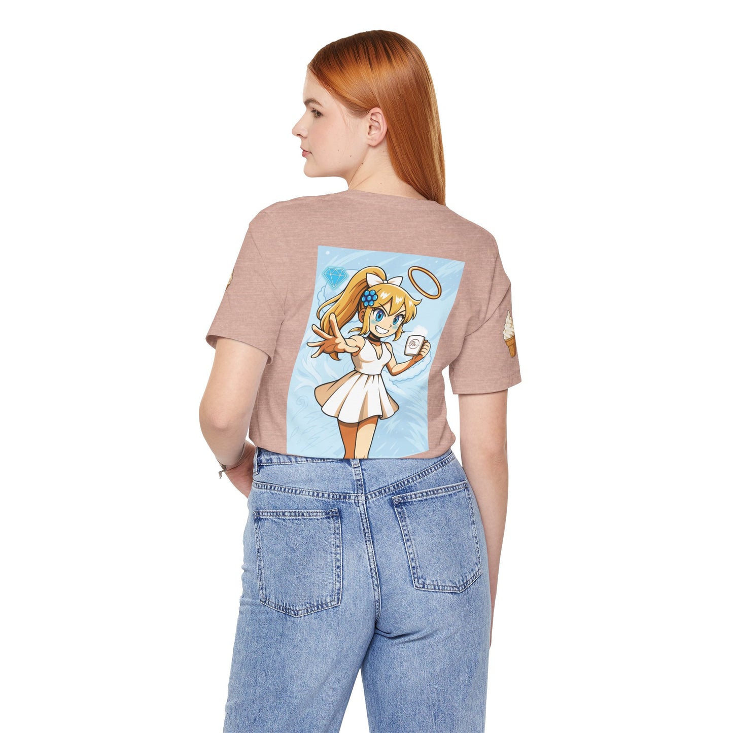 Vanilla Cream Pocket Print Shirt!