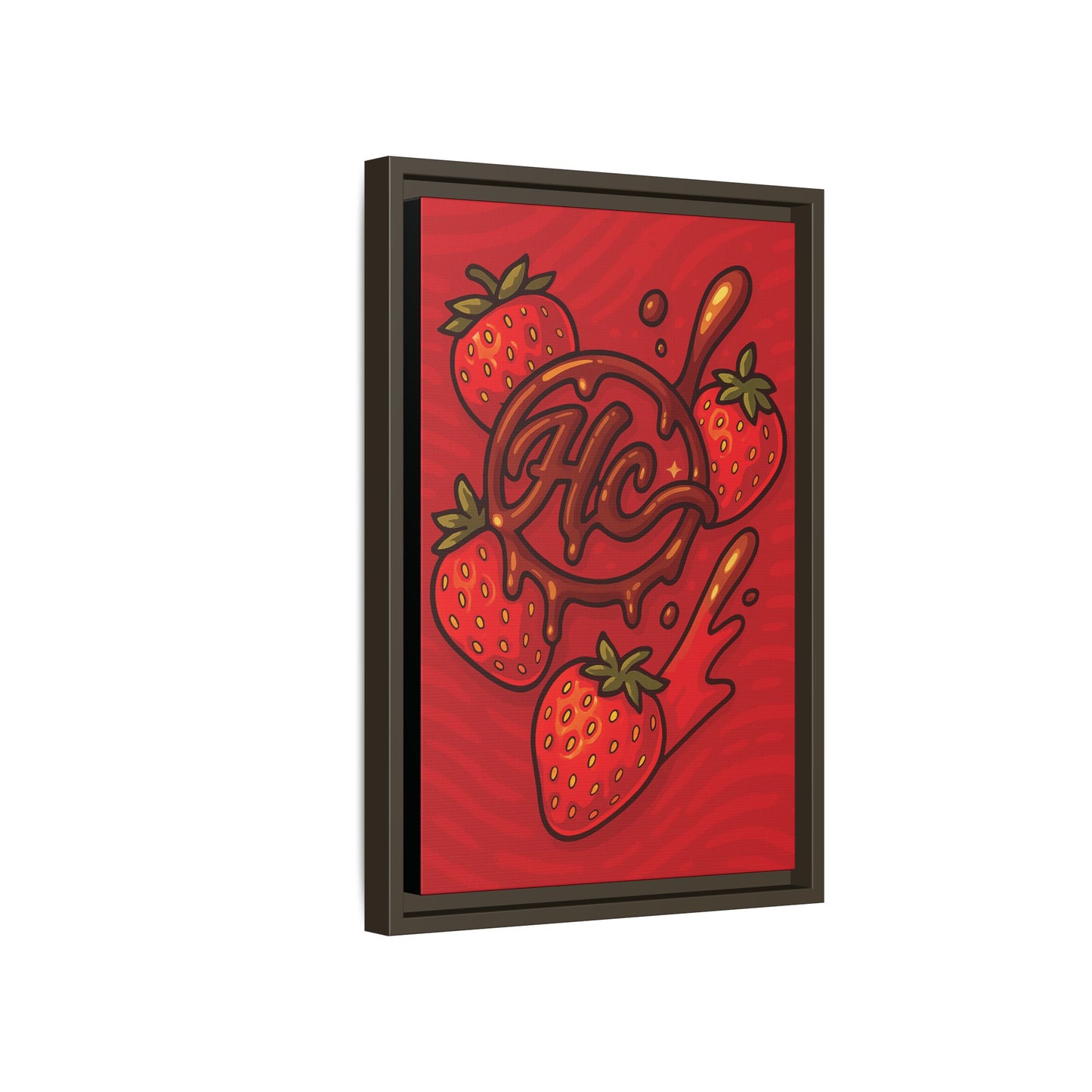HC Strawberry Cover art Canvas!