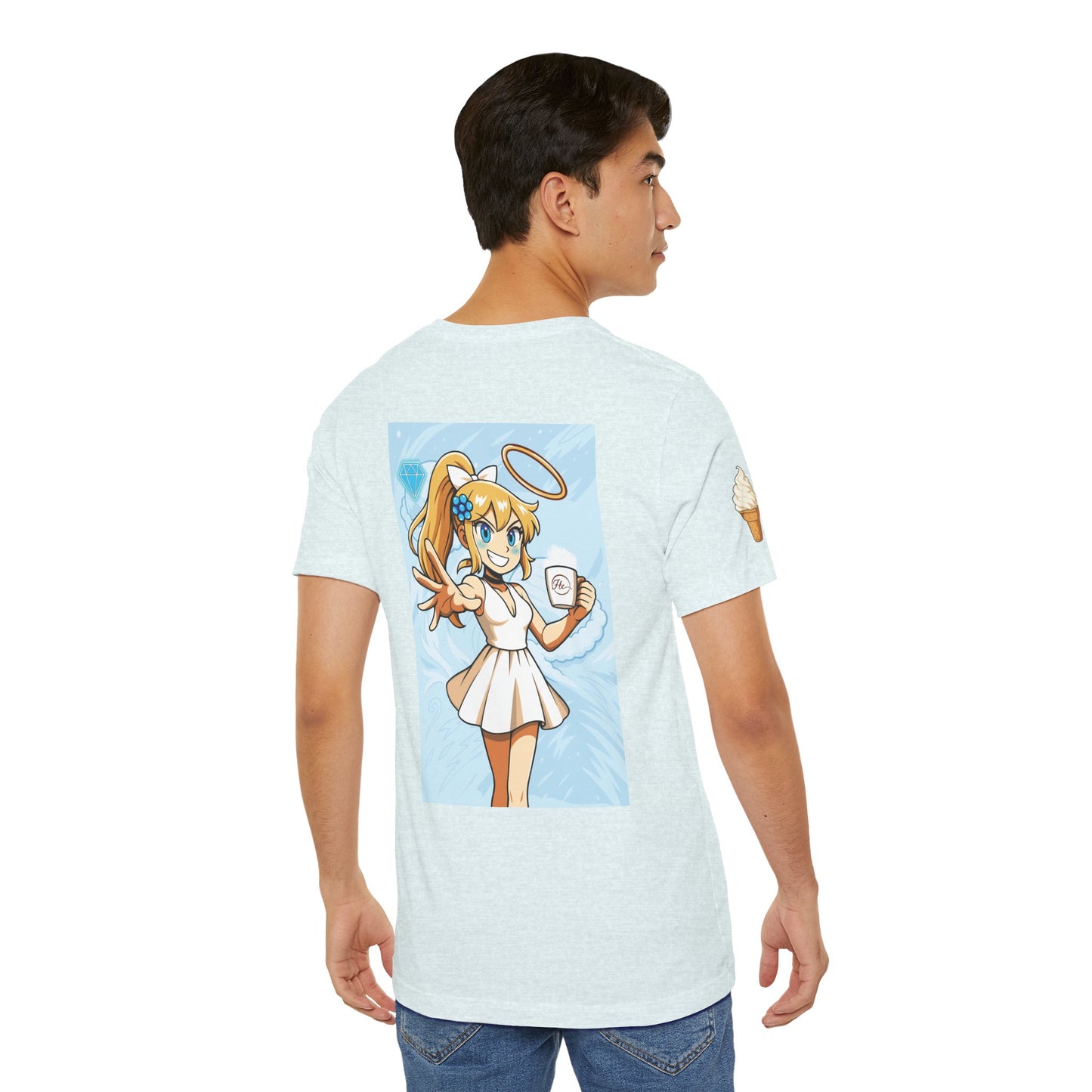 Vanilla Cream Pocket Print Shirt!