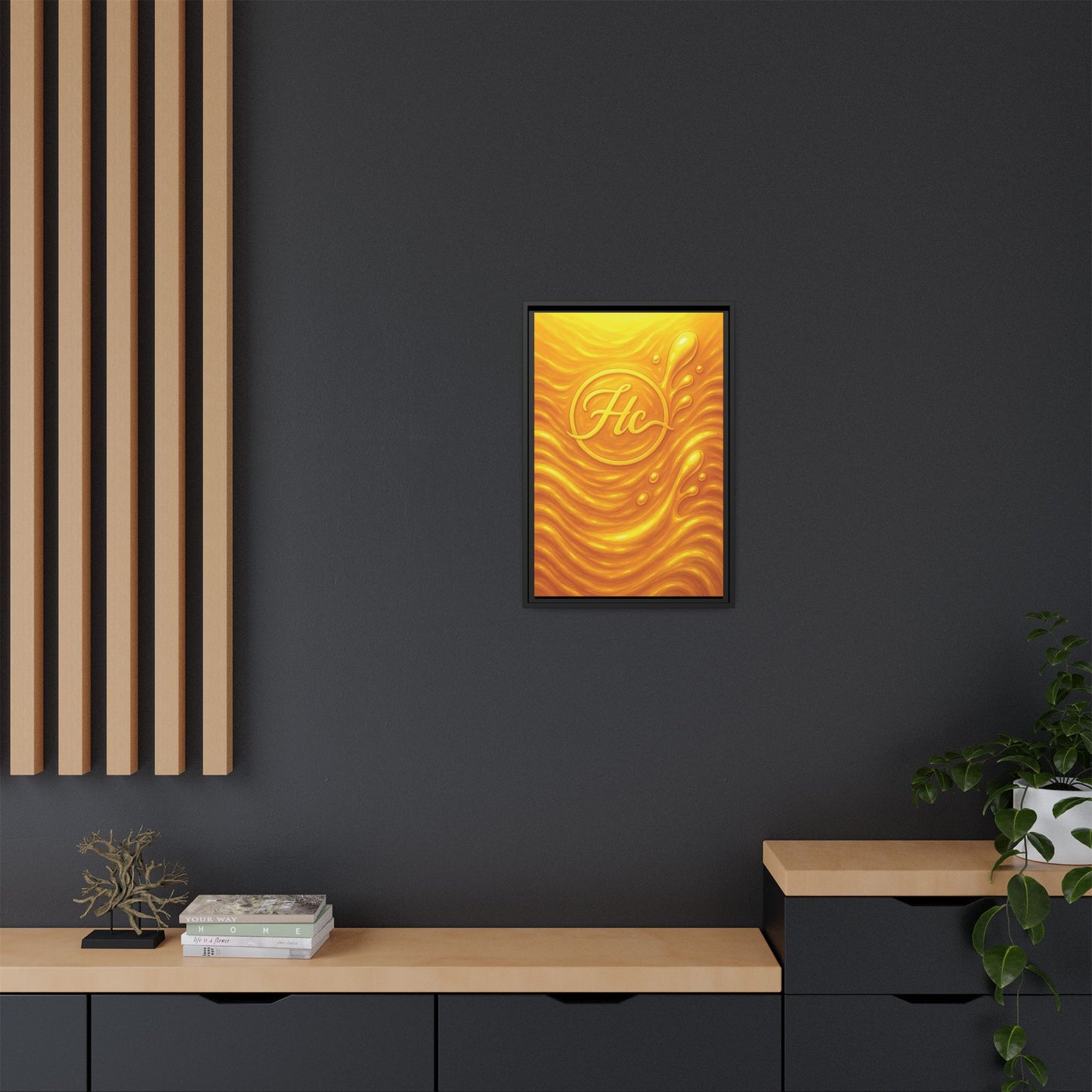 HC Gold Cover art Canvas!