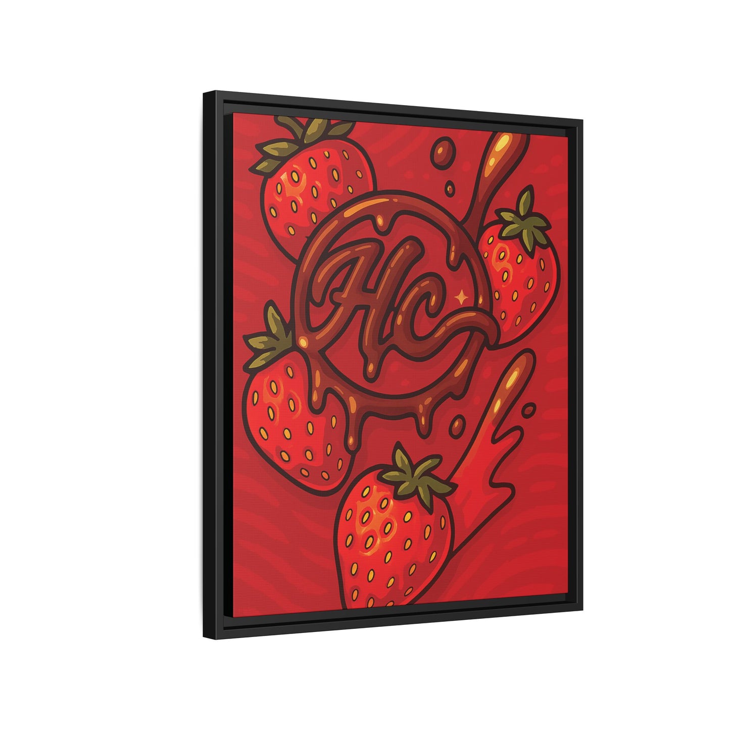 HC Strawberry Cover art Canvas!