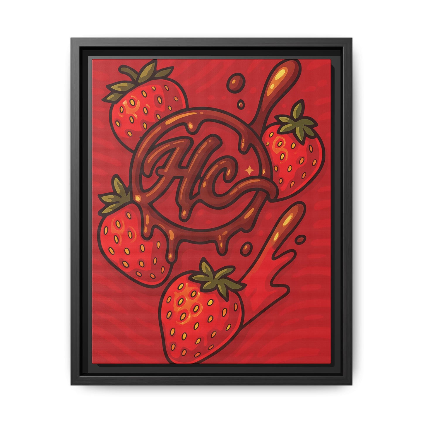 HC Strawberry Cover art Canvas!