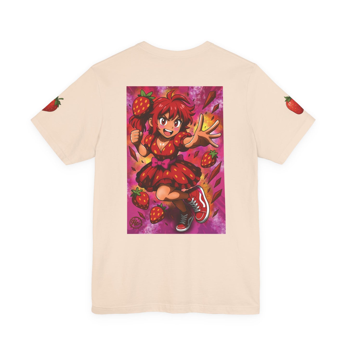 Strawberry Sweets Pocket Print Shirt!