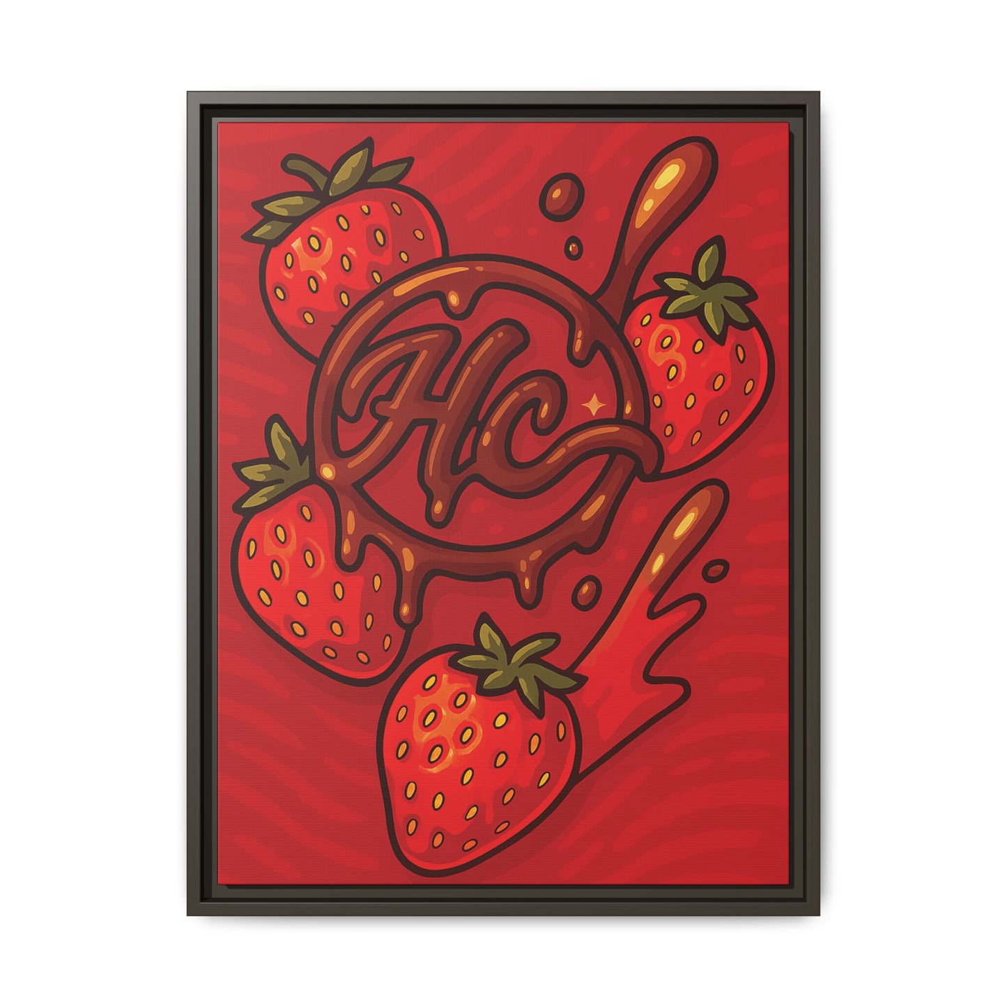 HC Strawberry Cover art Canvas!