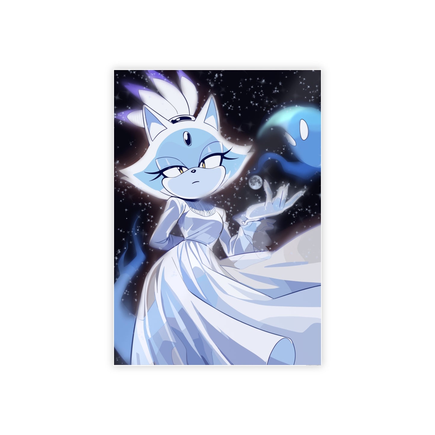 Ghostly Blaze Poster