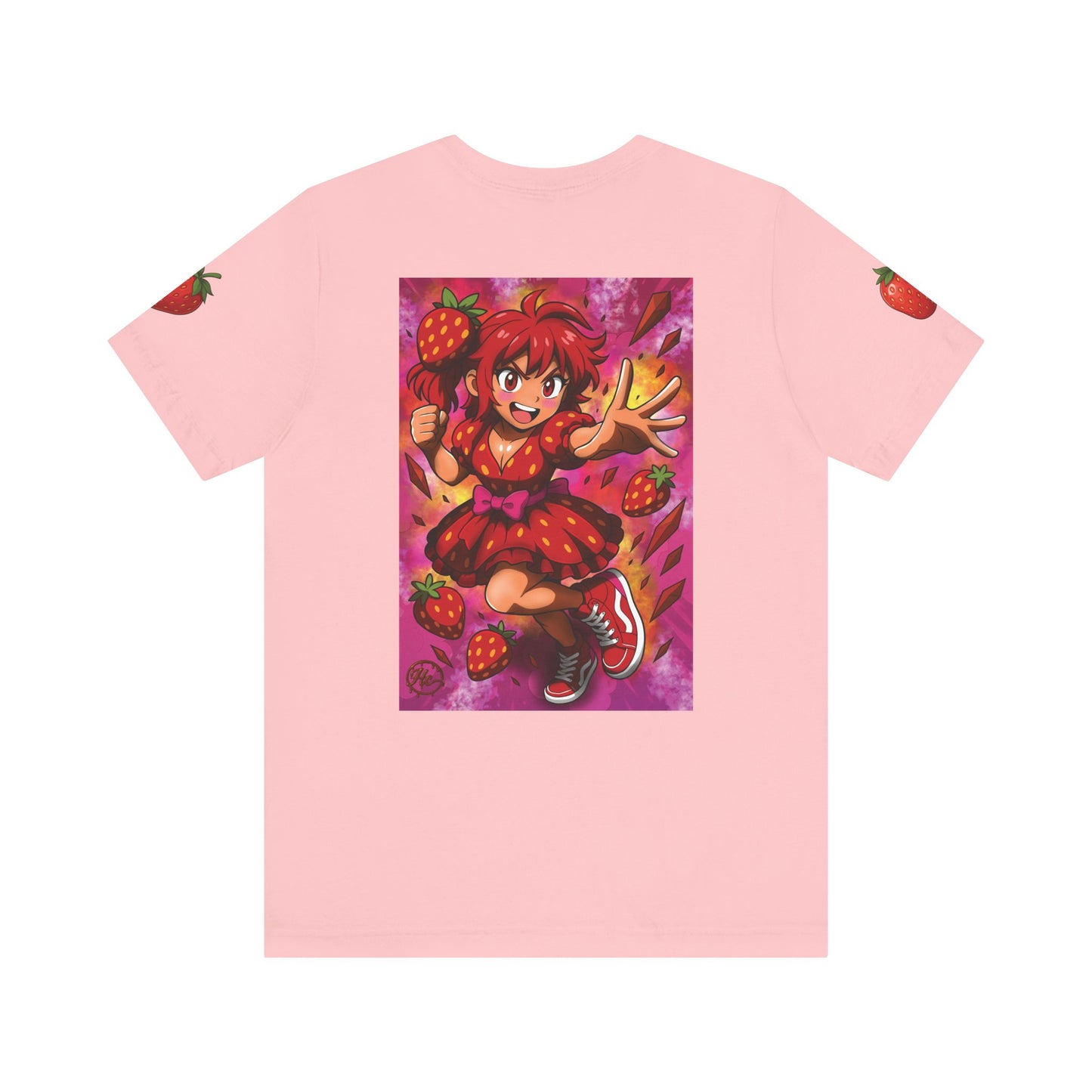 Strawberry Sweets Pocket Print Shirt!