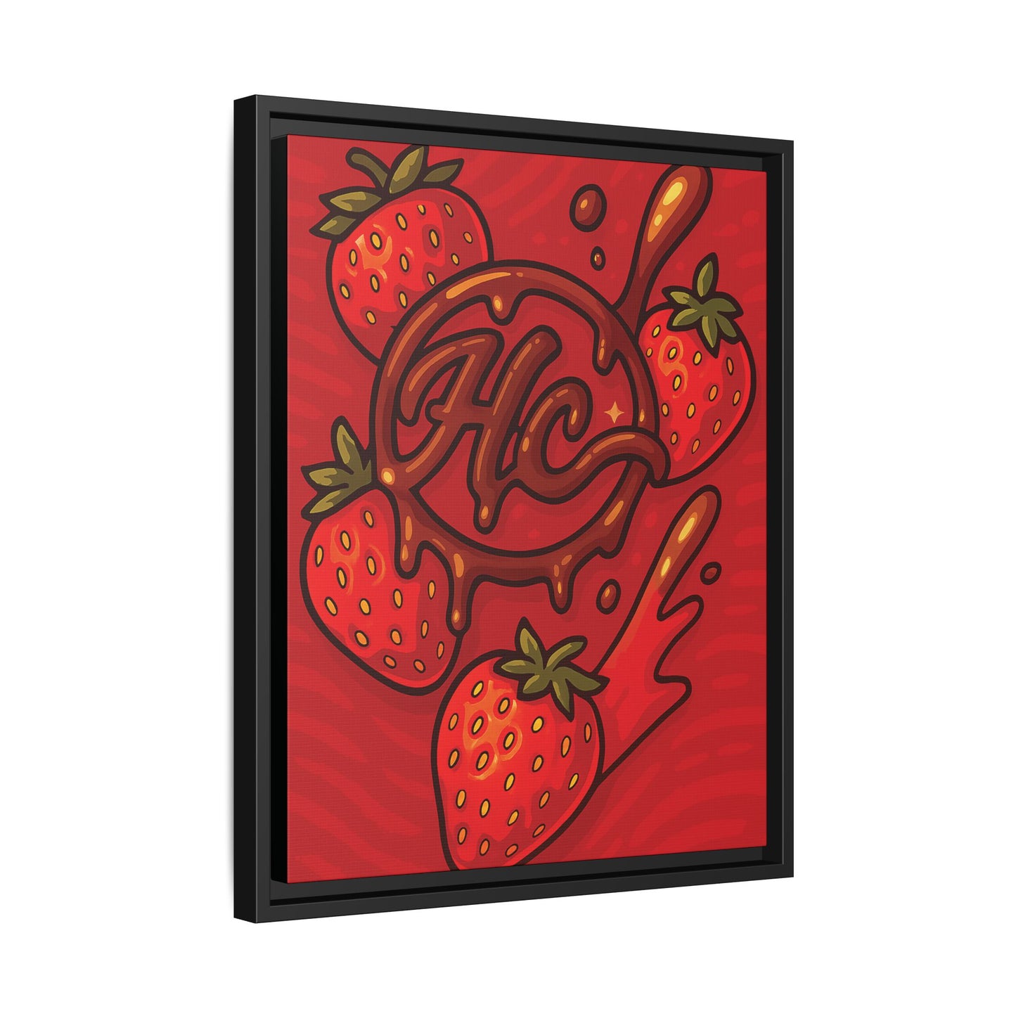 HC Strawberry Cover art Canvas!