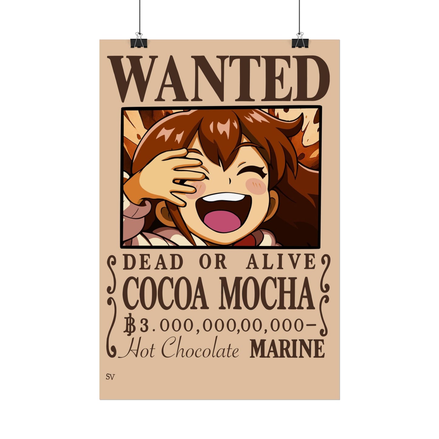 Wanted Cocoa Poster!
