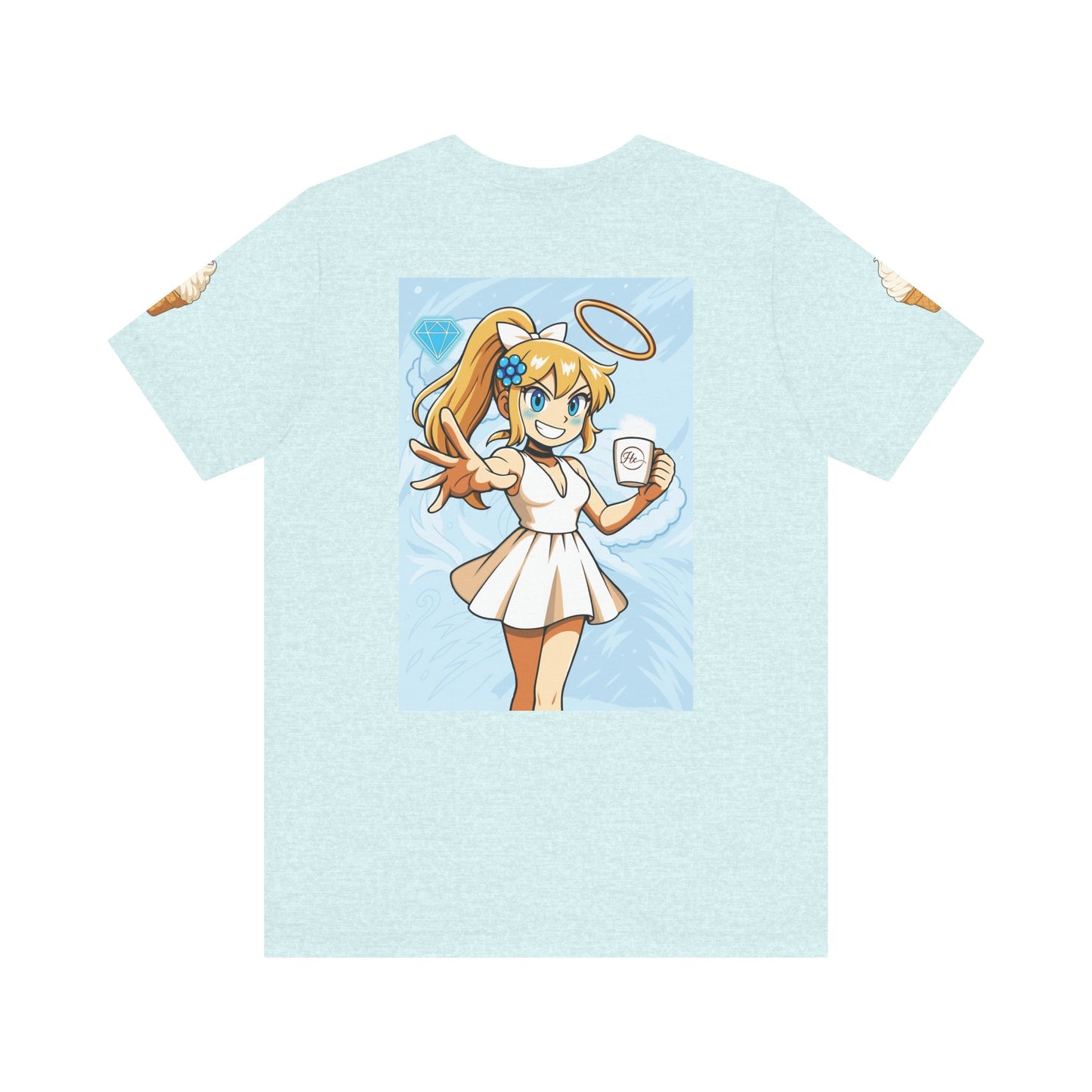 Vanilla Cream Pocket Print Shirt!