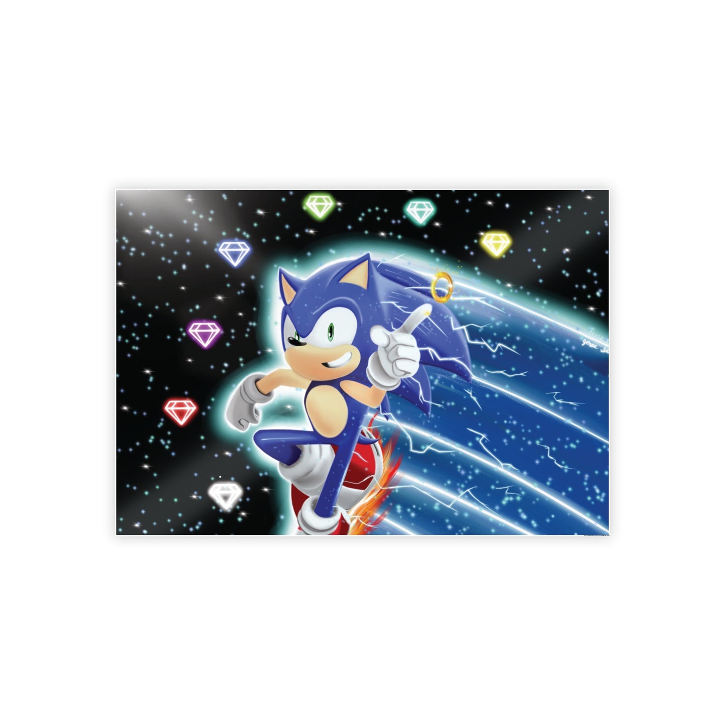 Sonic the hedgehog Poster!