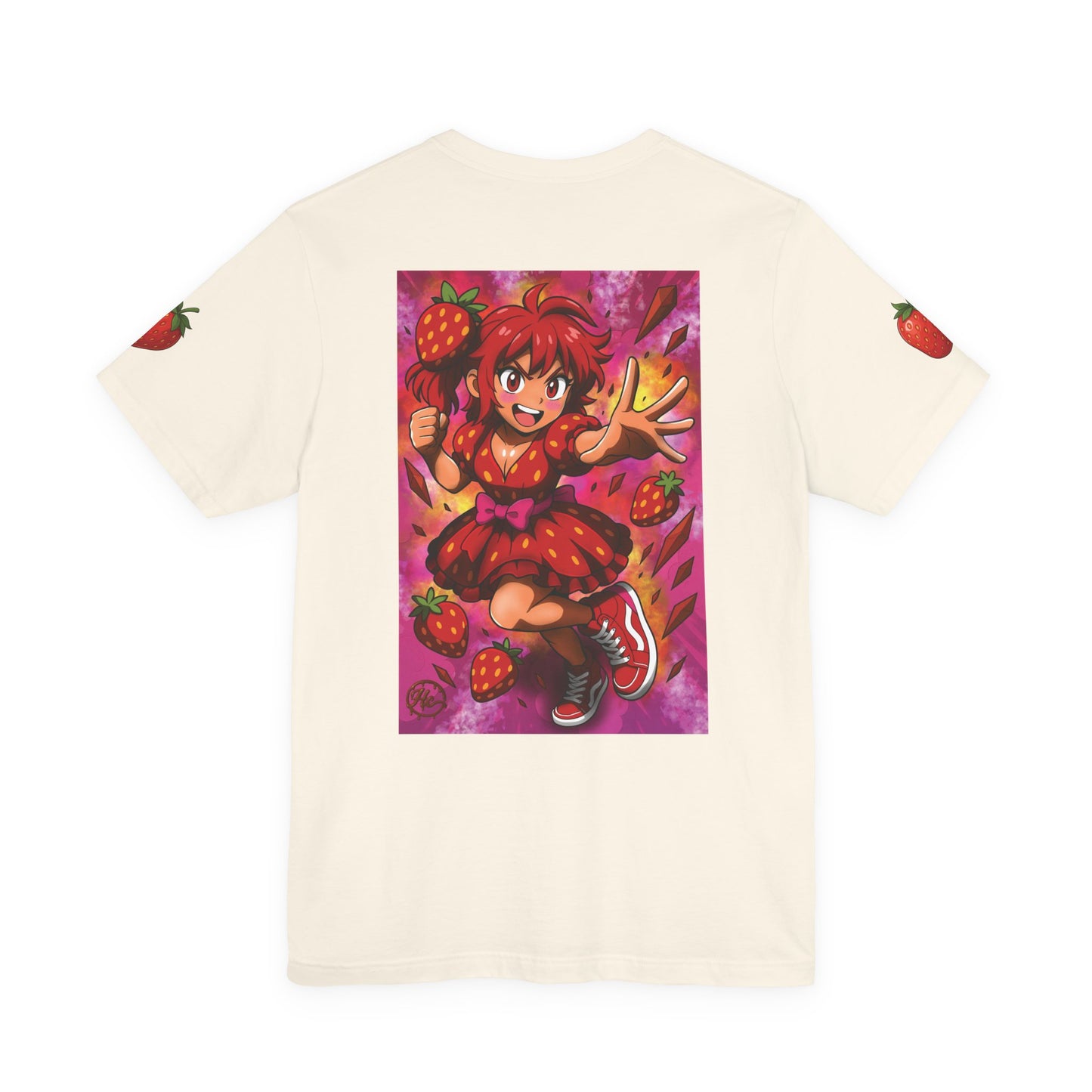 Strawberry Sweets Pocket Print Shirt!