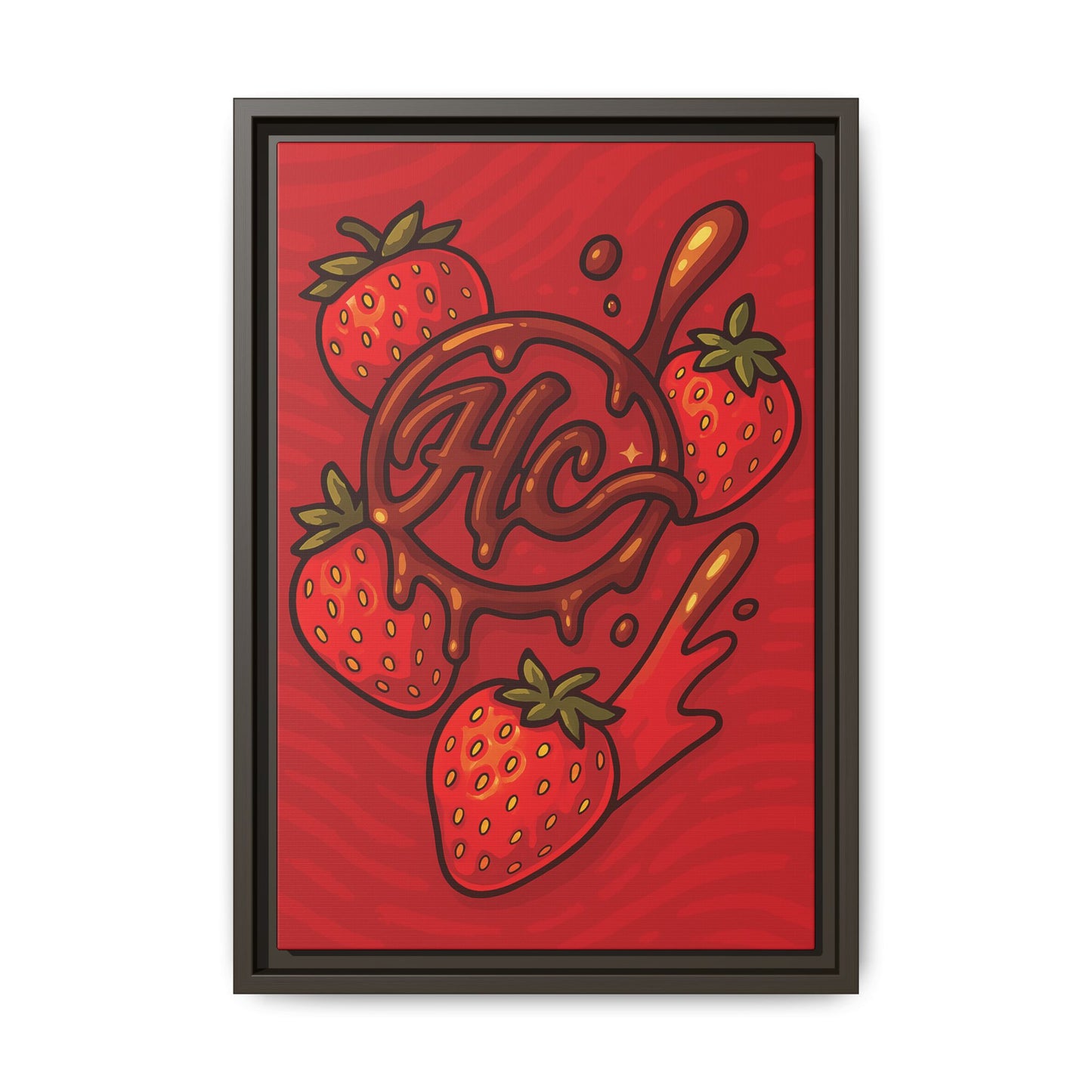 HC Strawberry Cover art Canvas!