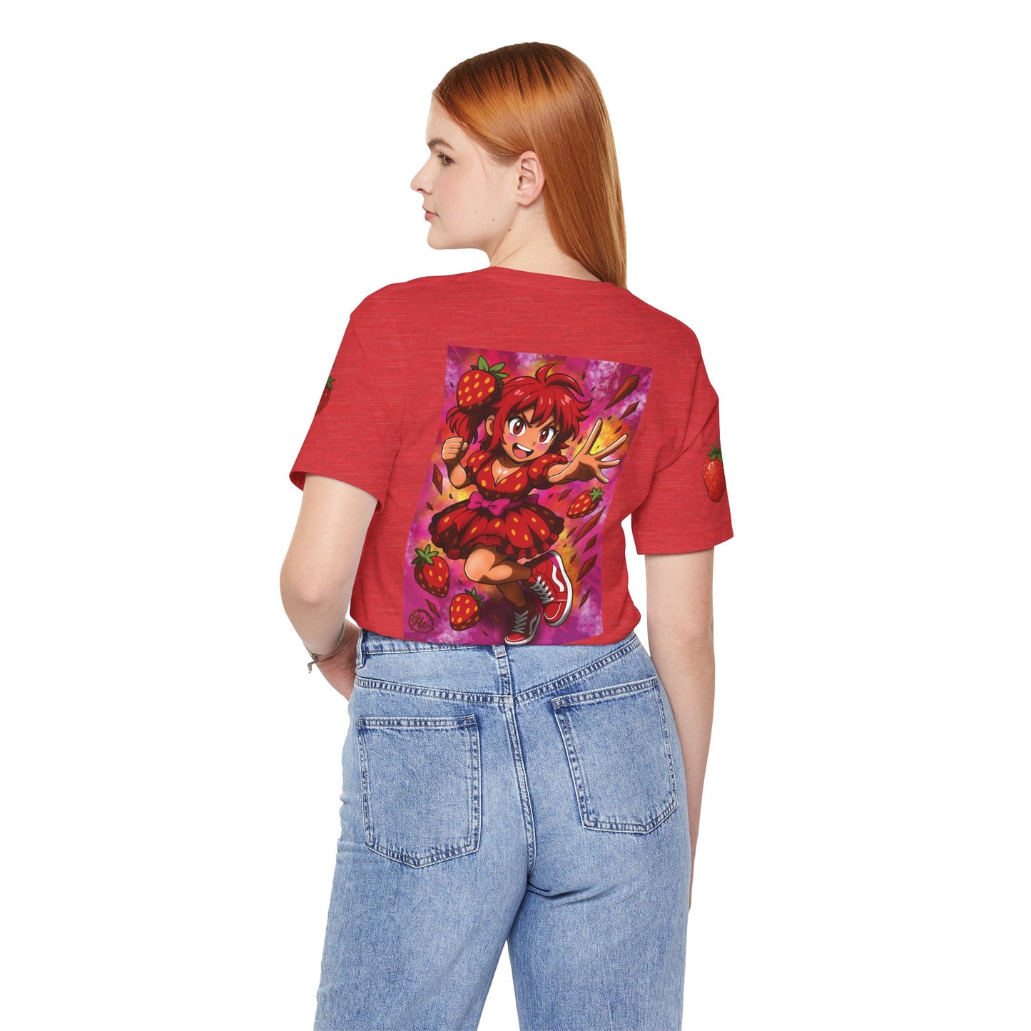 Strawberry Sweets Pocket Print Shirt!