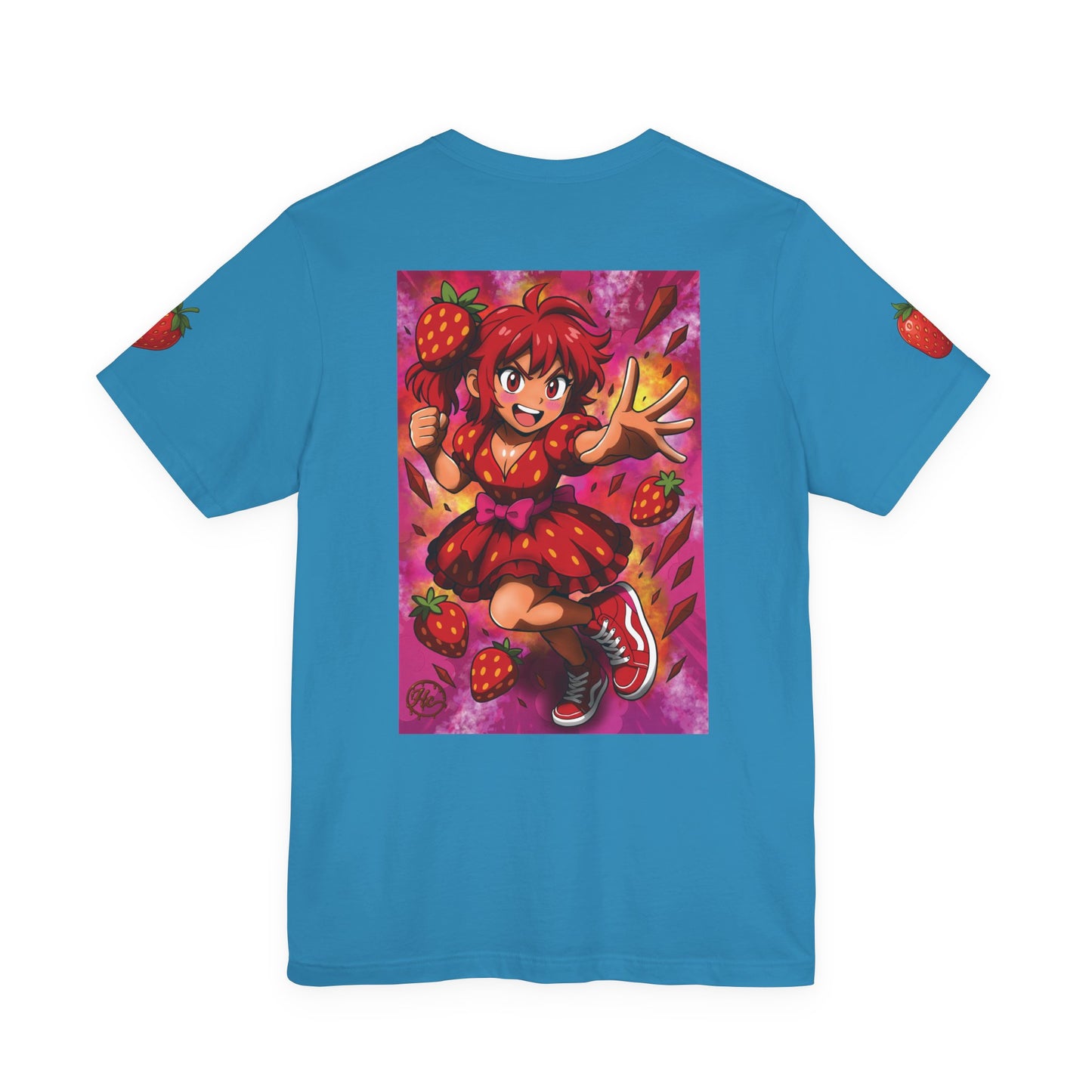 Strawberry Sweets Pocket Print Shirt!