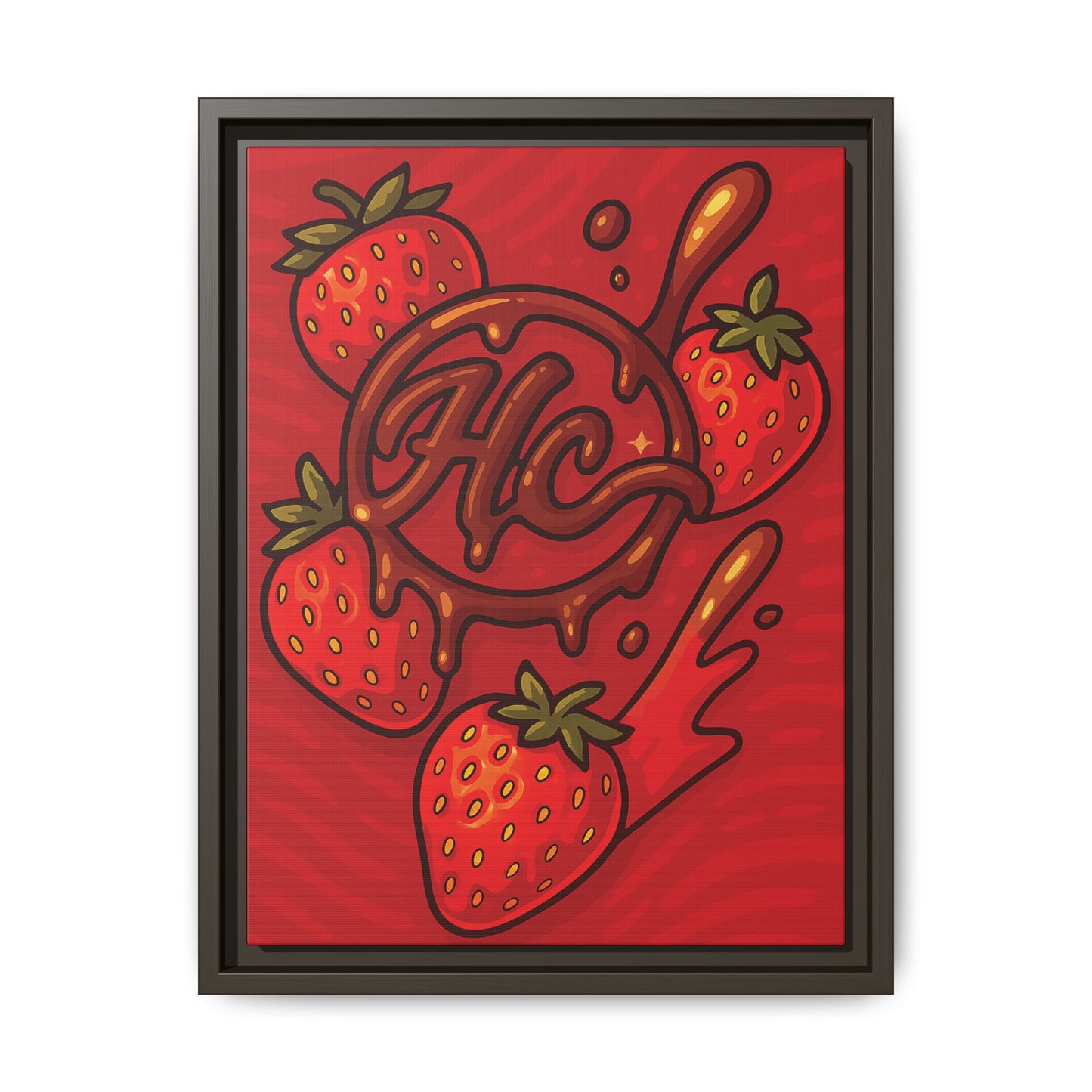 HC Strawberry Cover art Canvas!