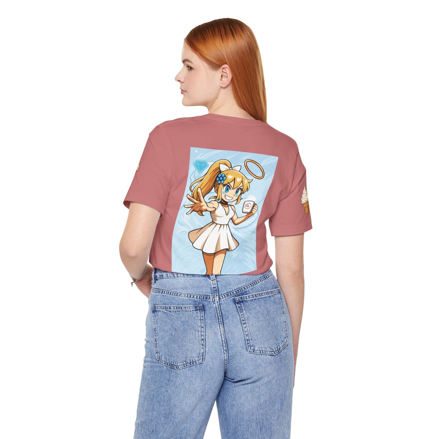 Vanilla Cream Pocket Print Shirt!