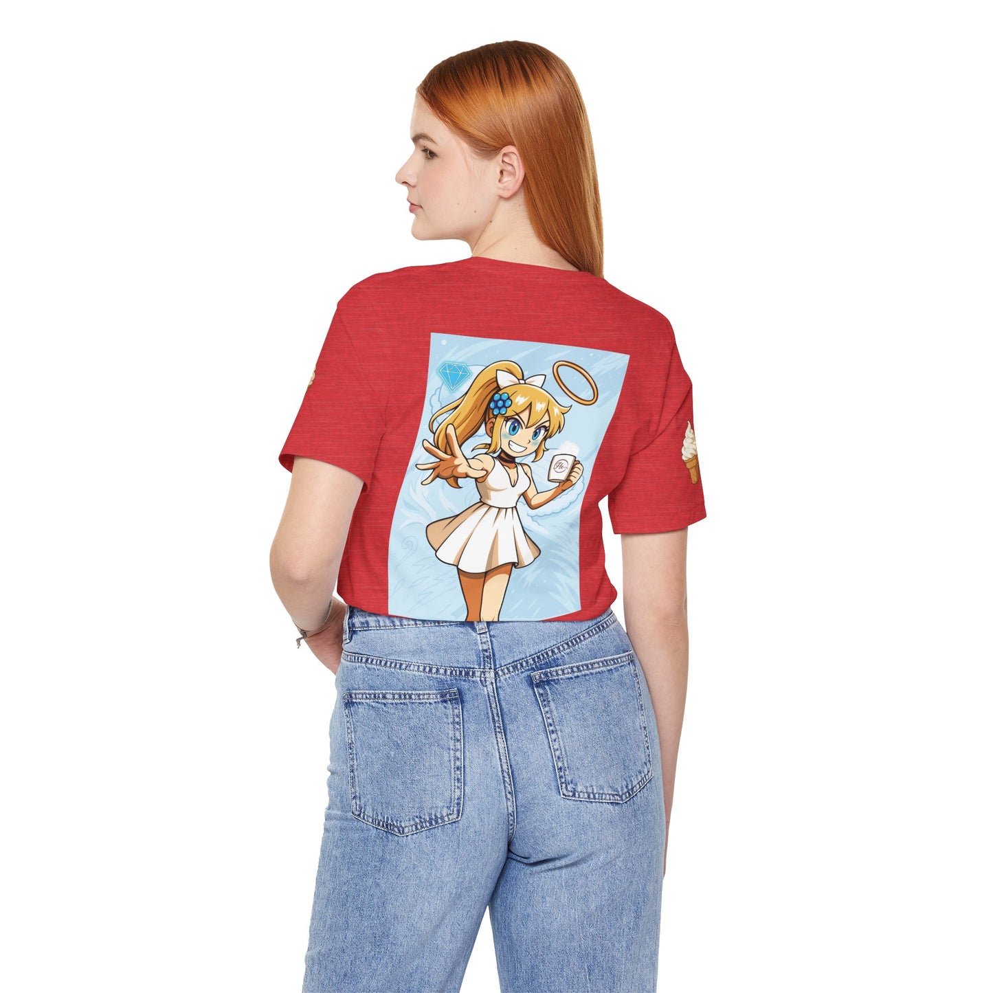 Vanilla Cream Pocket Print Shirt!