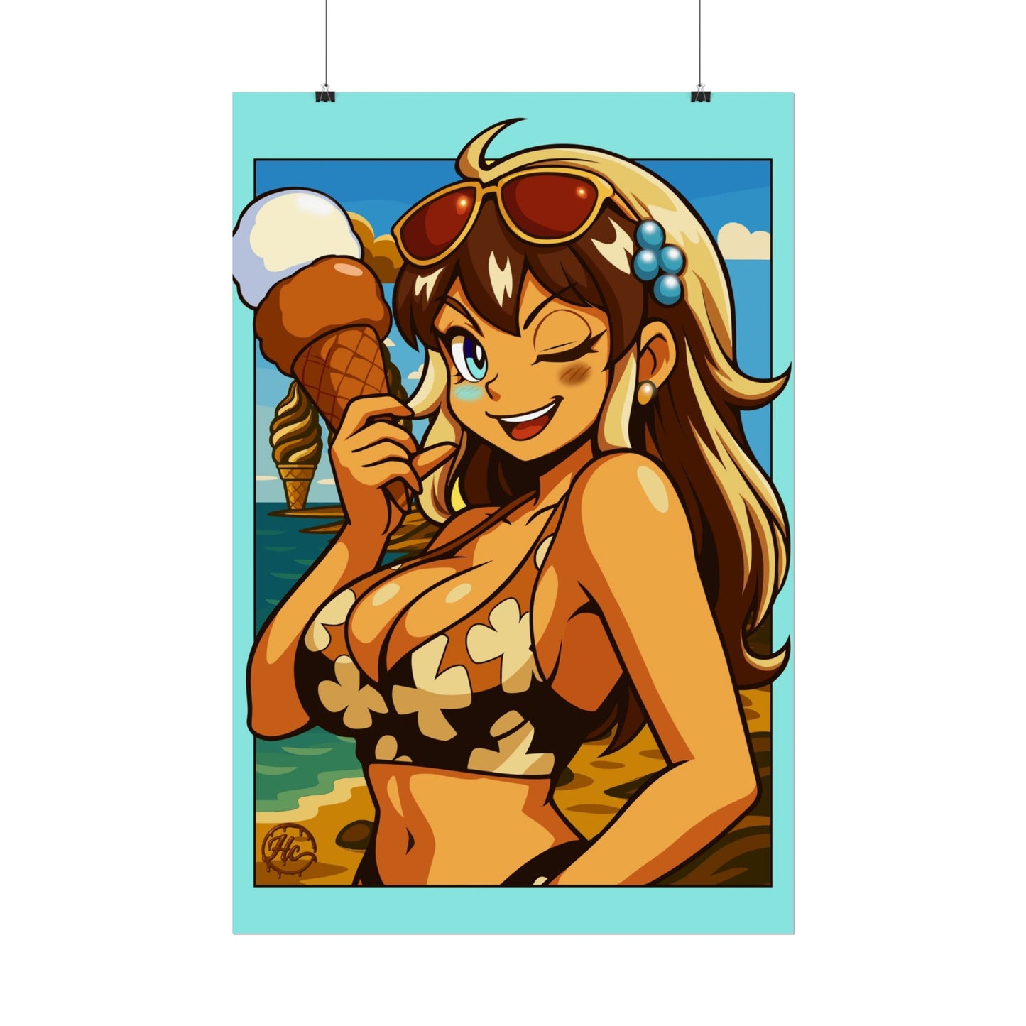 Vanico Beach Poster
