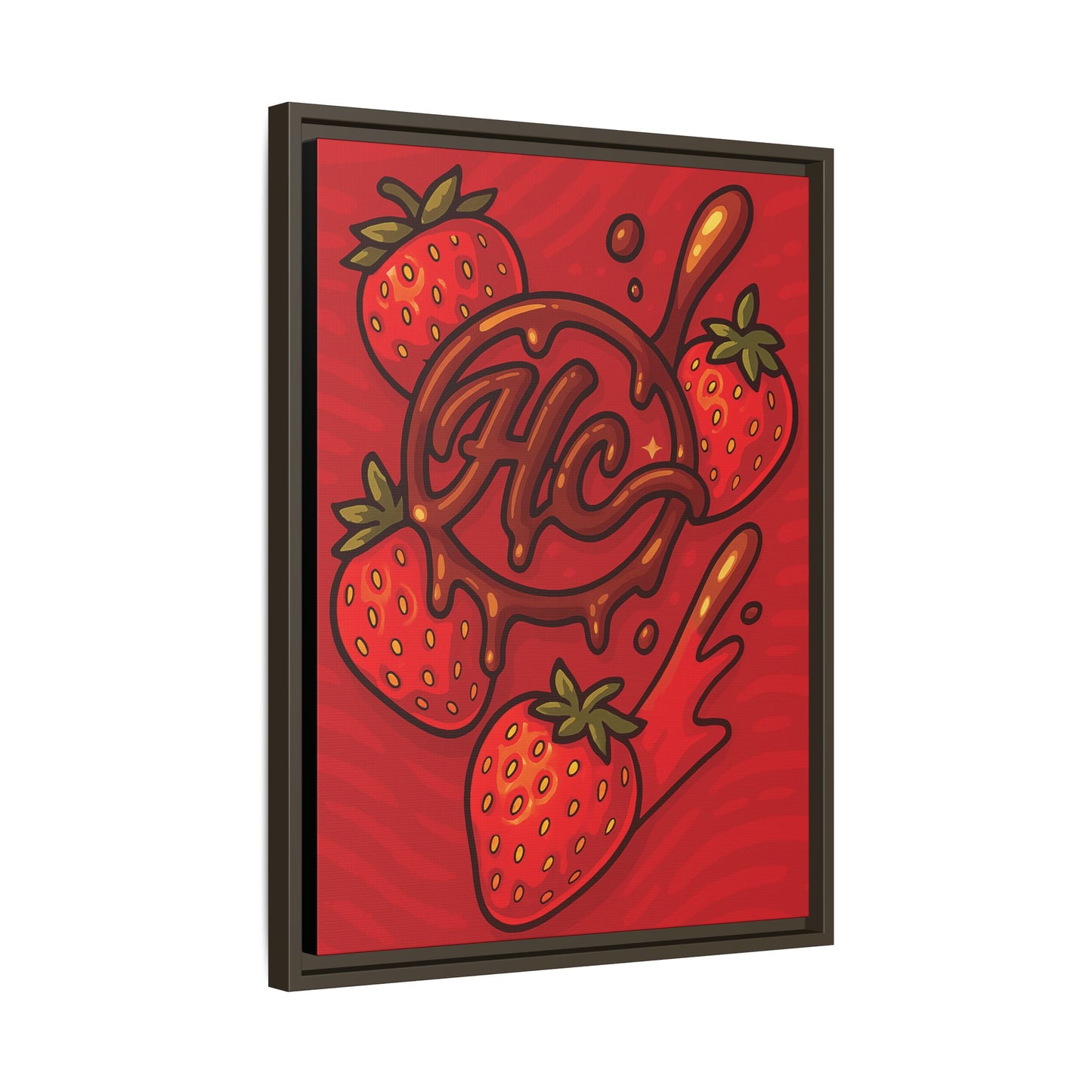 HC Strawberry Cover art Canvas!