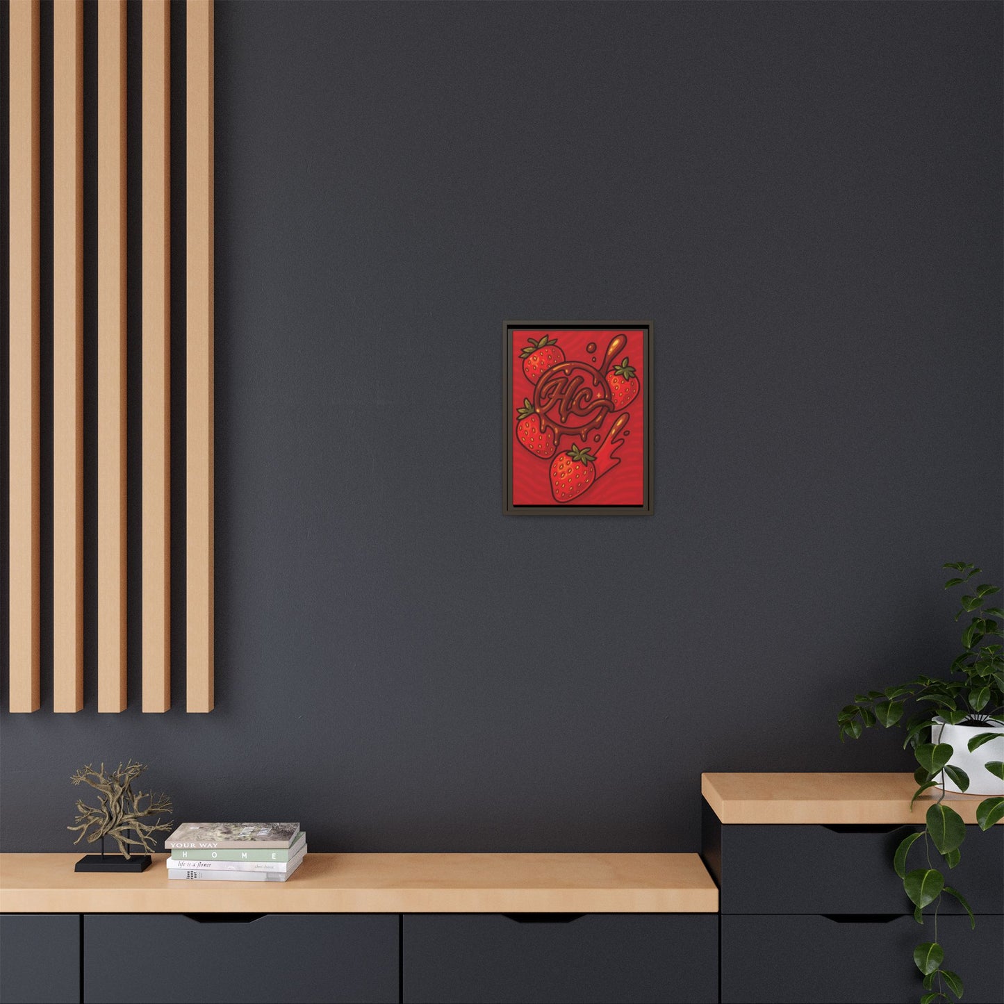 HC Strawberry Cover art Canvas!