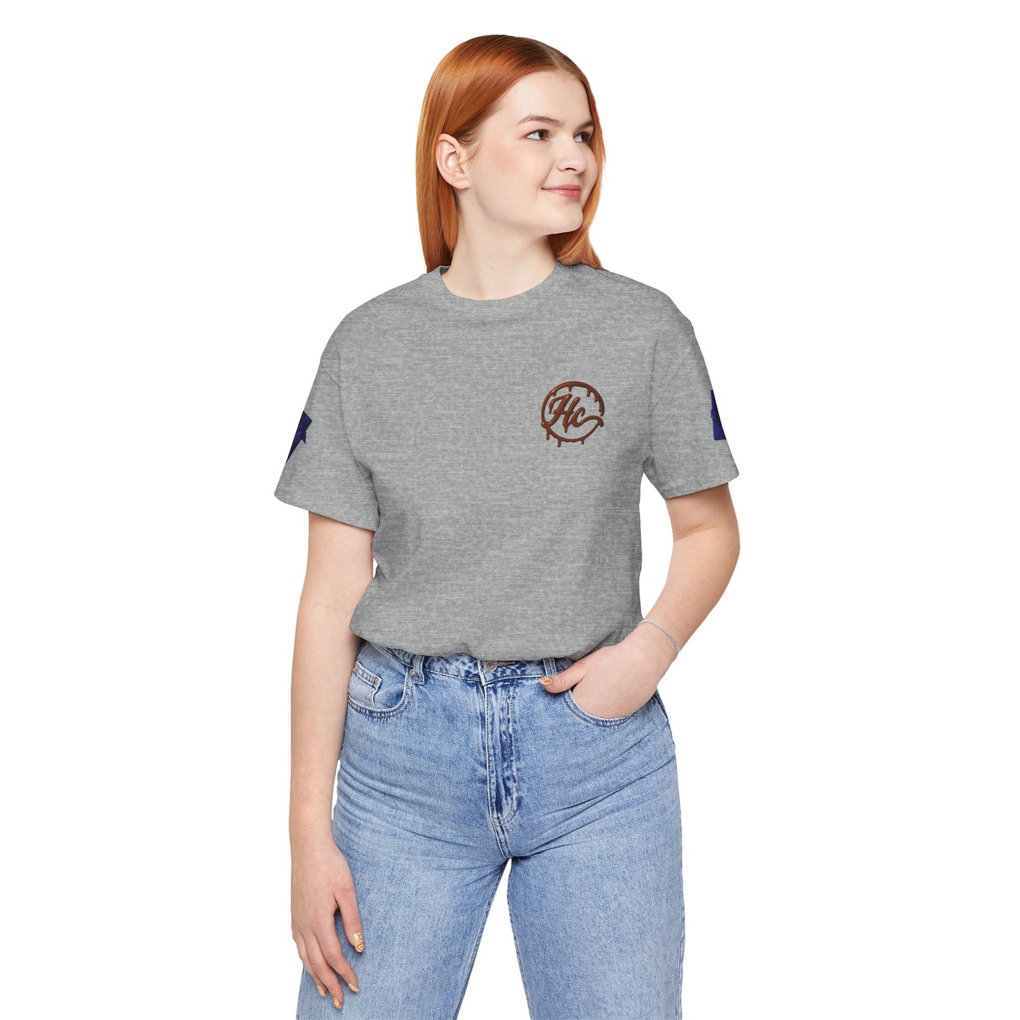 Dark Cocoa Pocket Print Shirt!