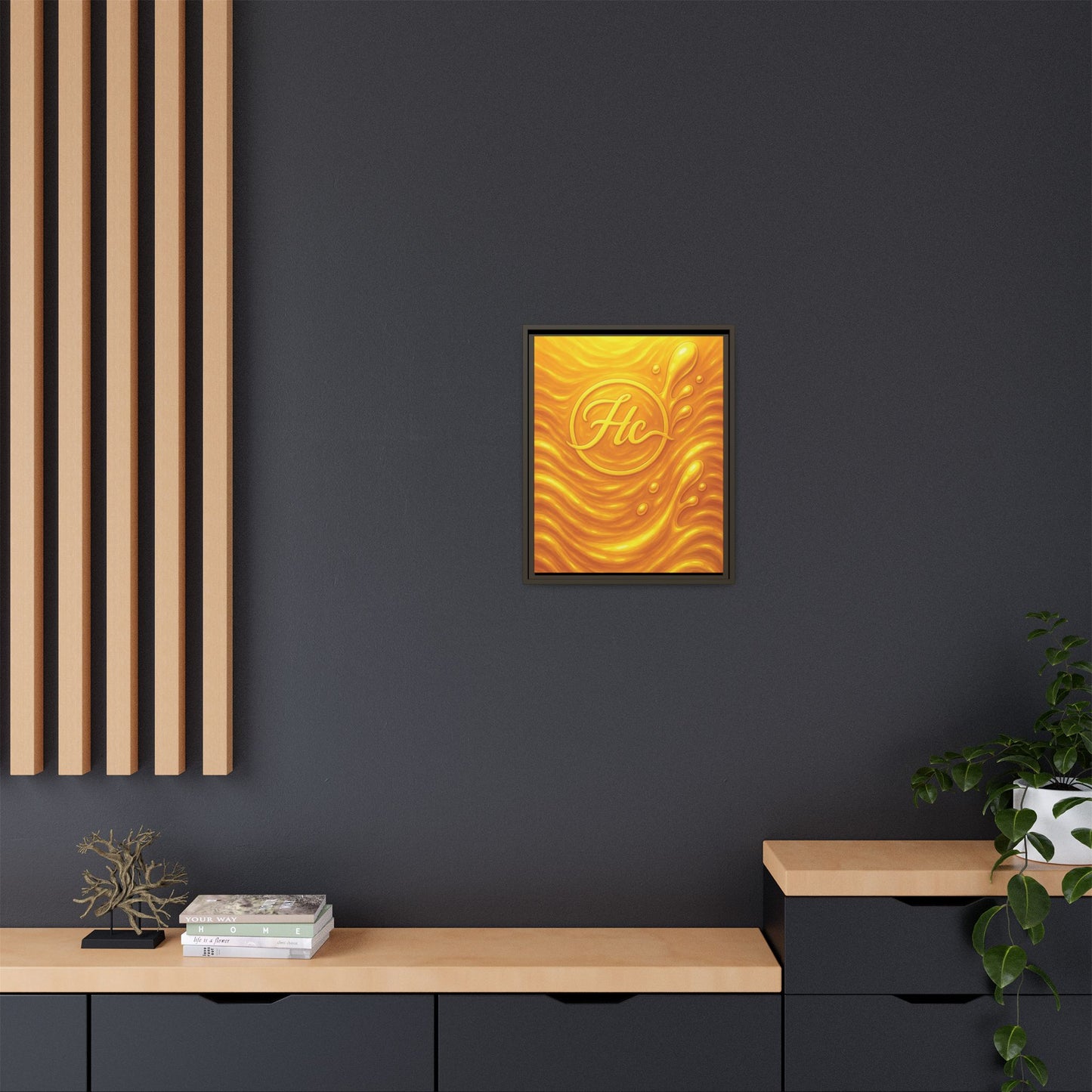 HC Gold Cover art Canvas!