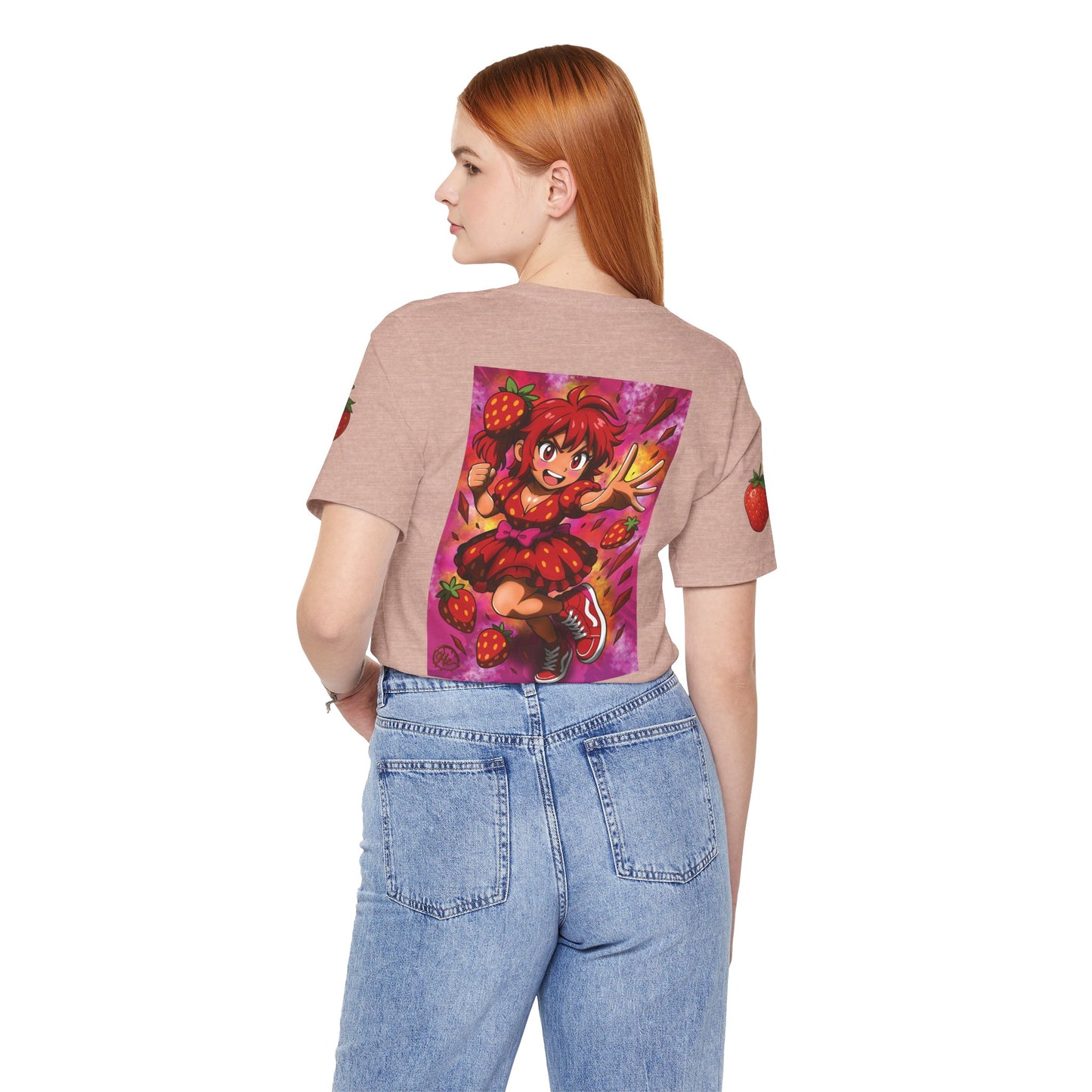 Strawberry Sweets Pocket Print Shirt!