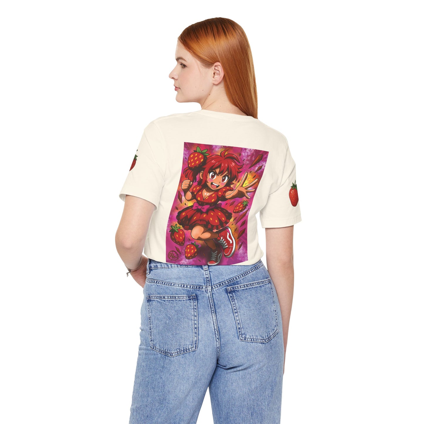 Strawberry Sweets Pocket Print Shirt!