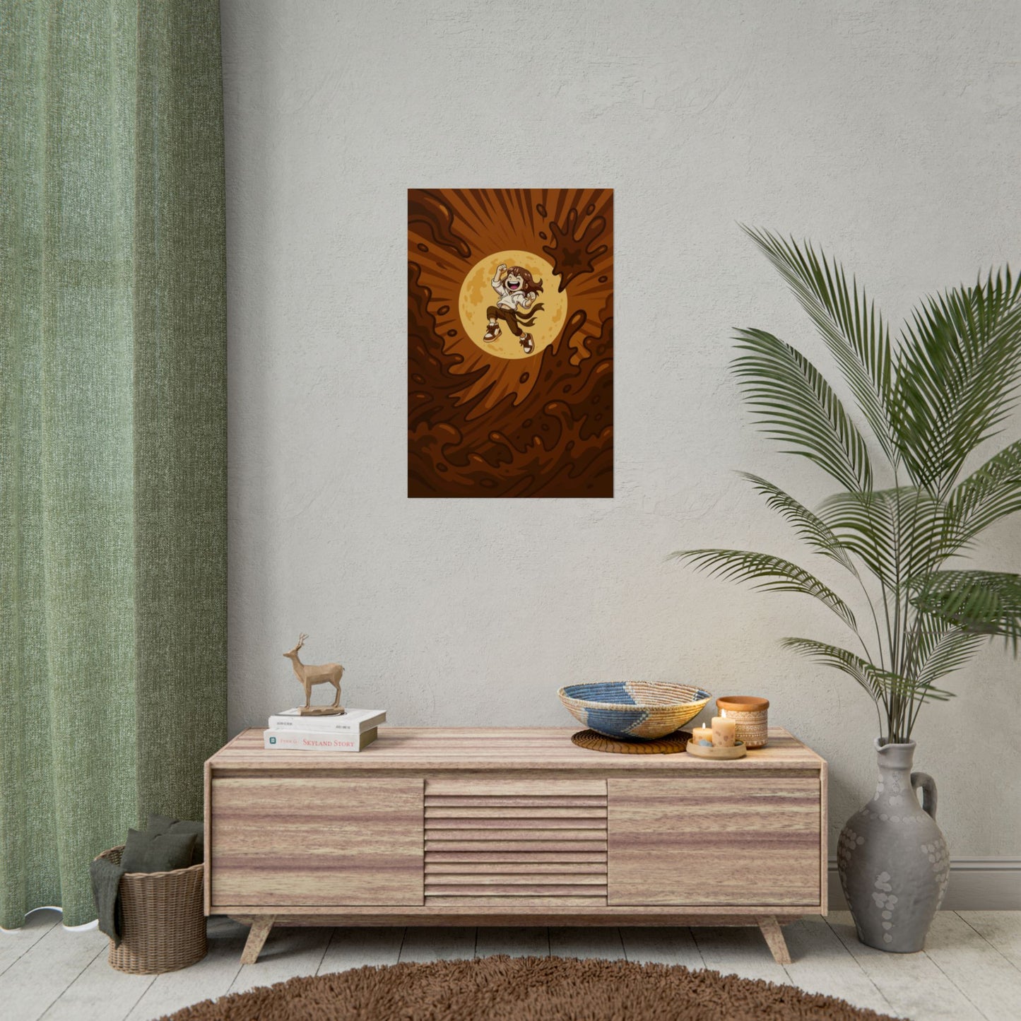 Chocolate Moon Cocoa Poster!