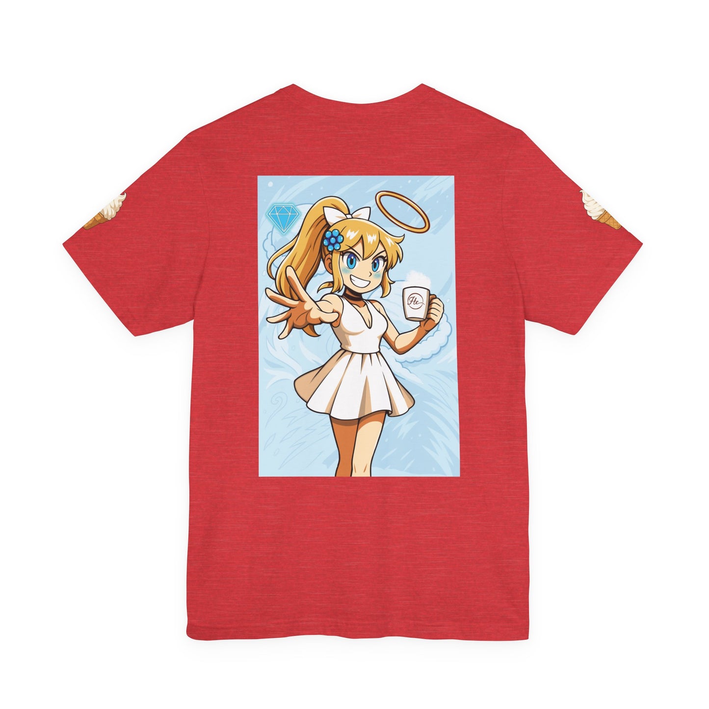 Vanilla Cream Pocket Print Shirt!