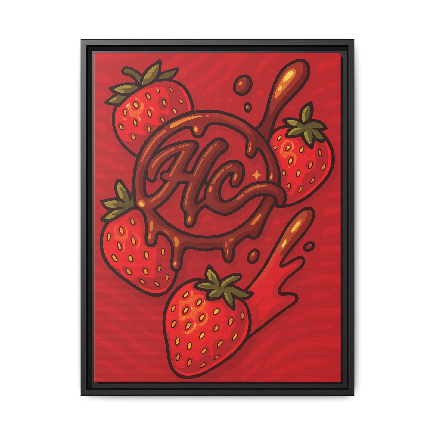 HC Strawberry Cover art Canvas!