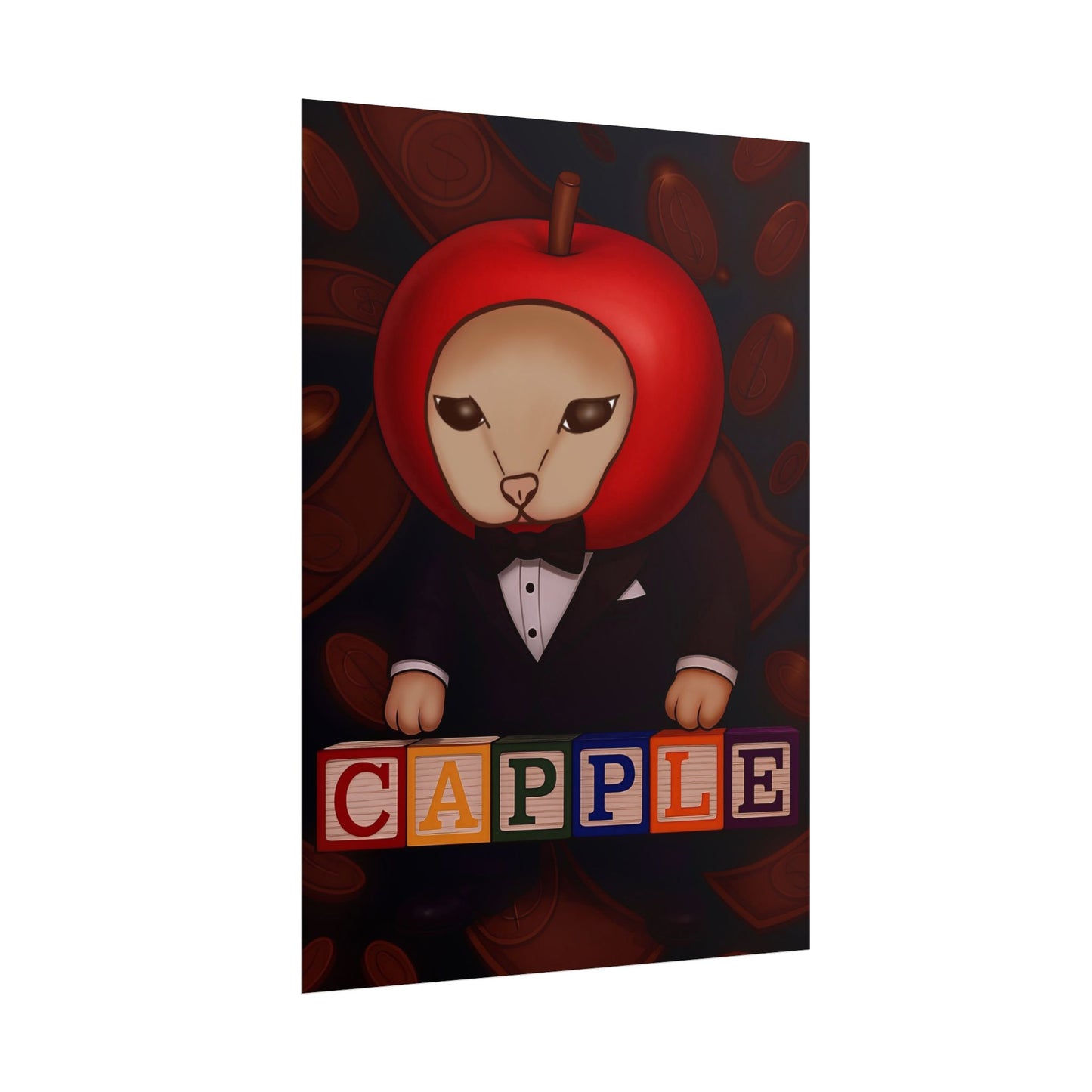 Capple Tuxedo Poster