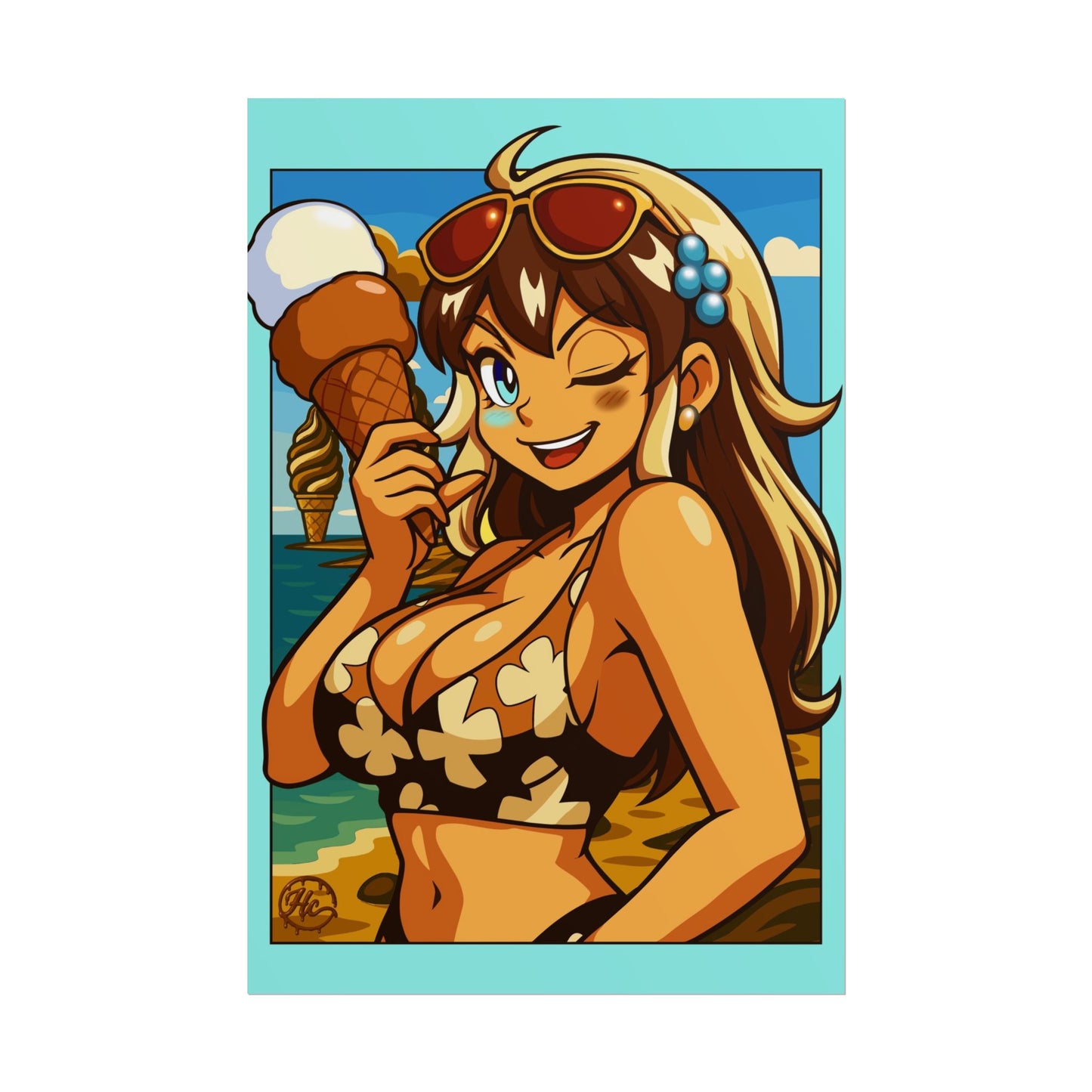 Vanico Beach Poster