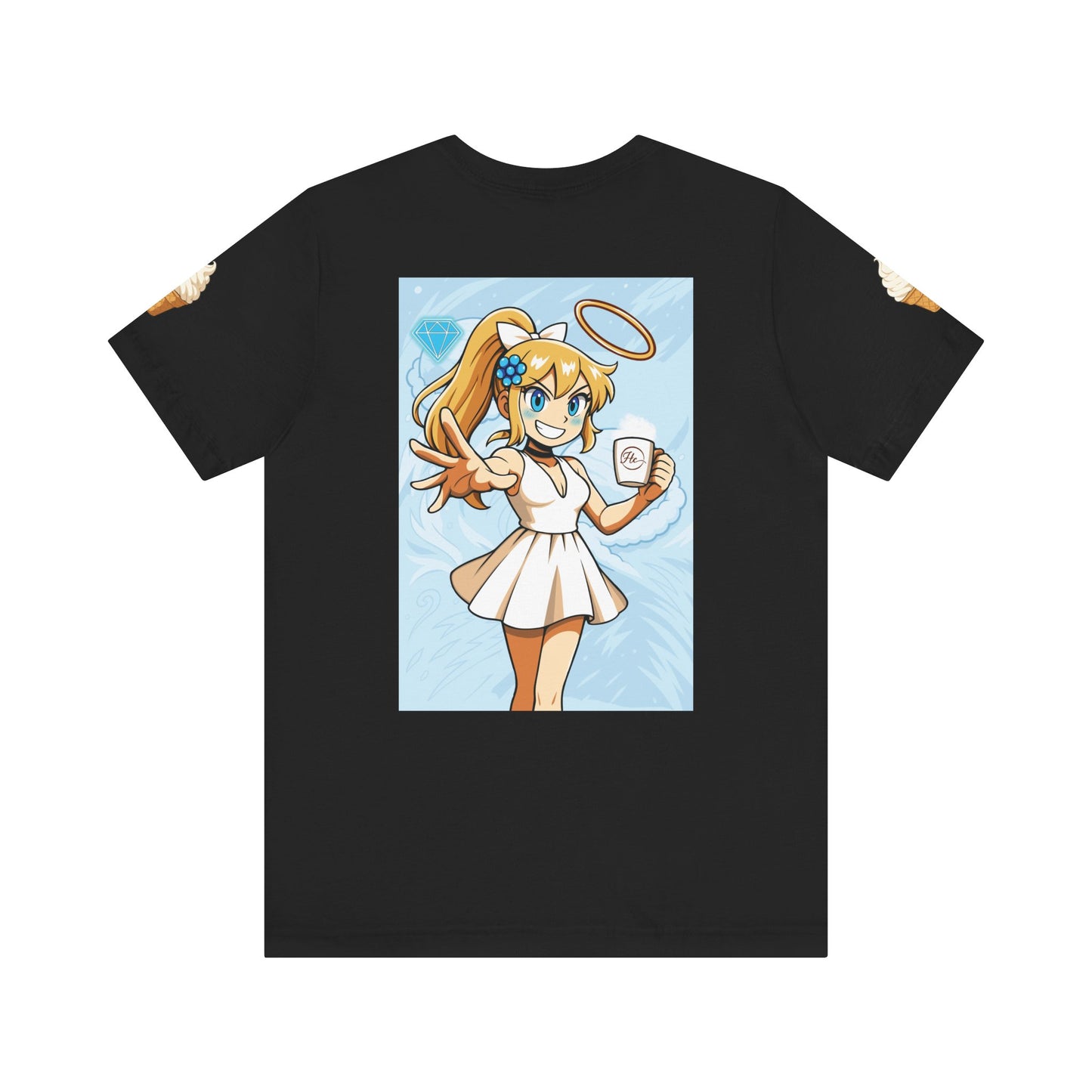 Vanilla Cream Pocket Print Shirt!