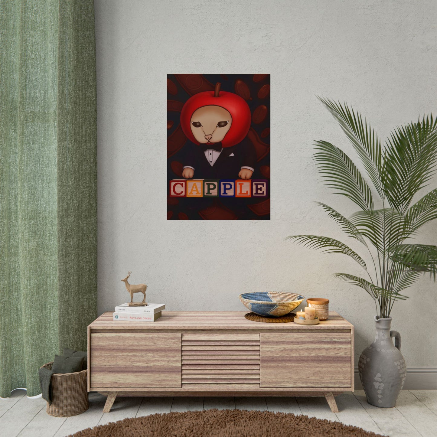 Capple Tuxedo Poster