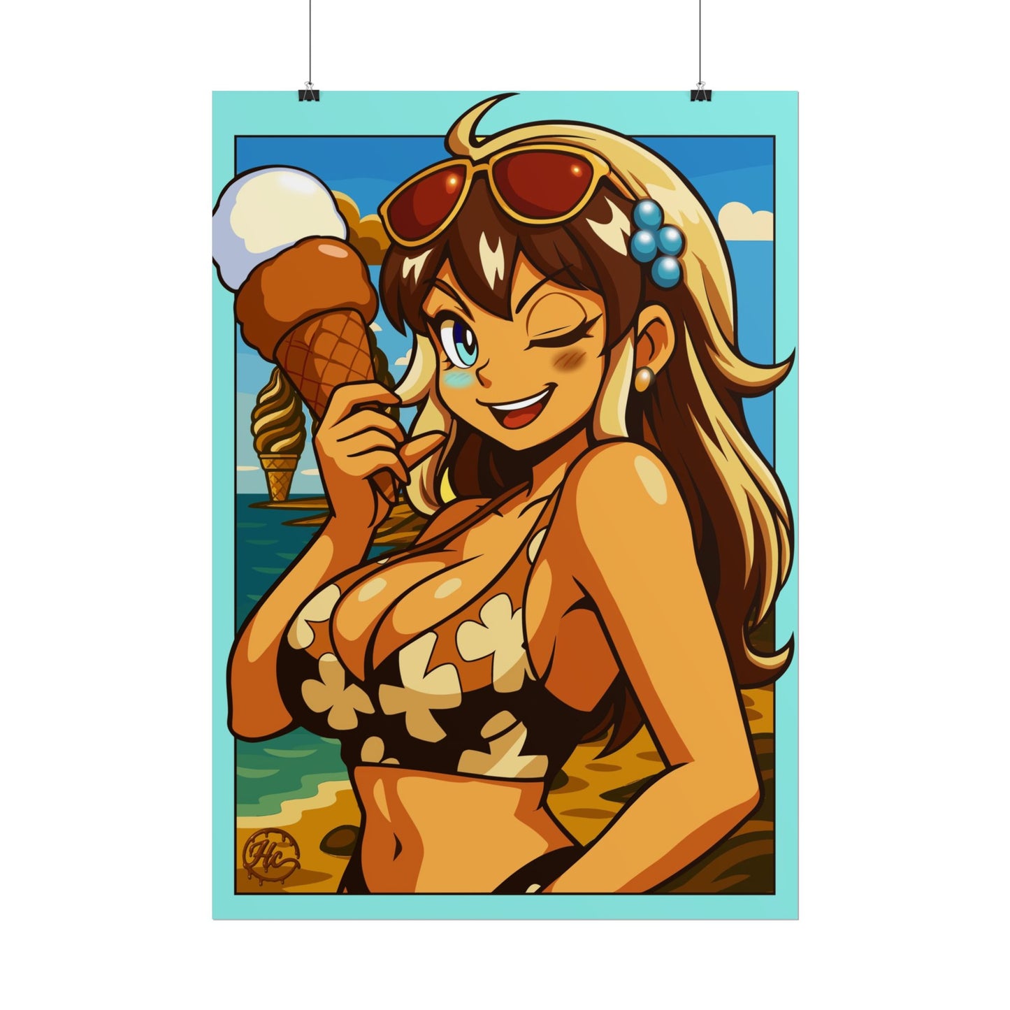 Vanico Beach Poster