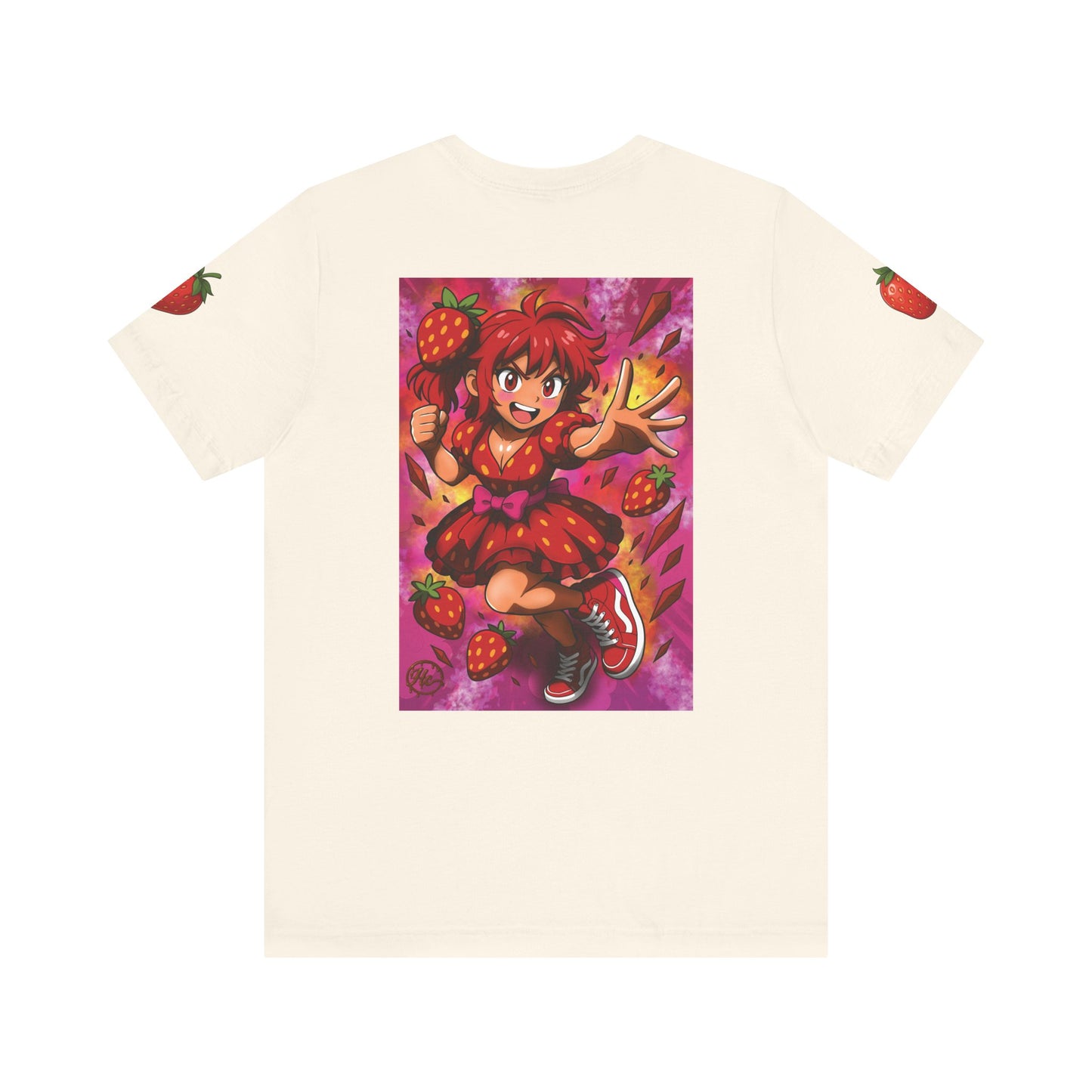 Strawberry Sweets Pocket Print Shirt!
