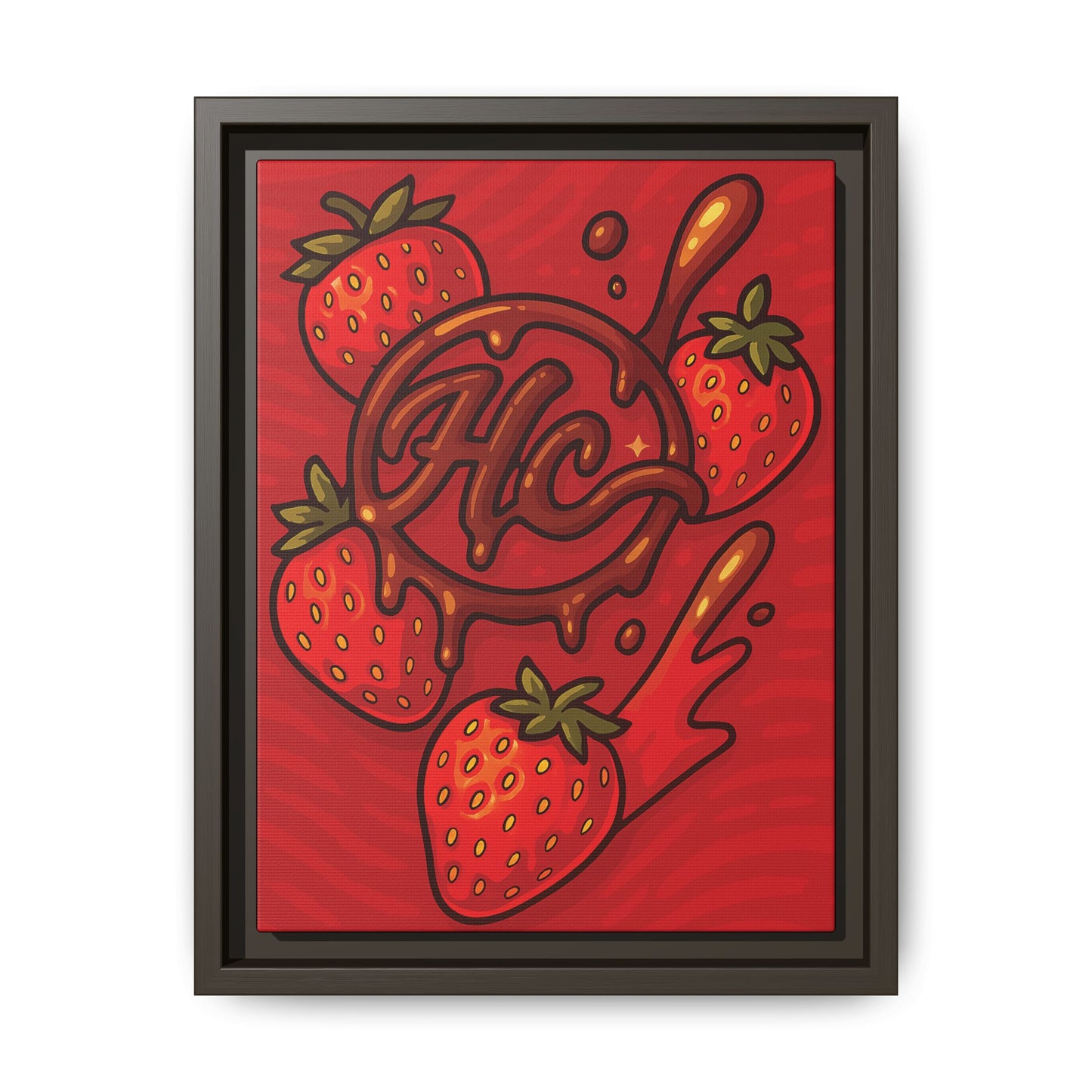 HC Strawberry Cover art Canvas!