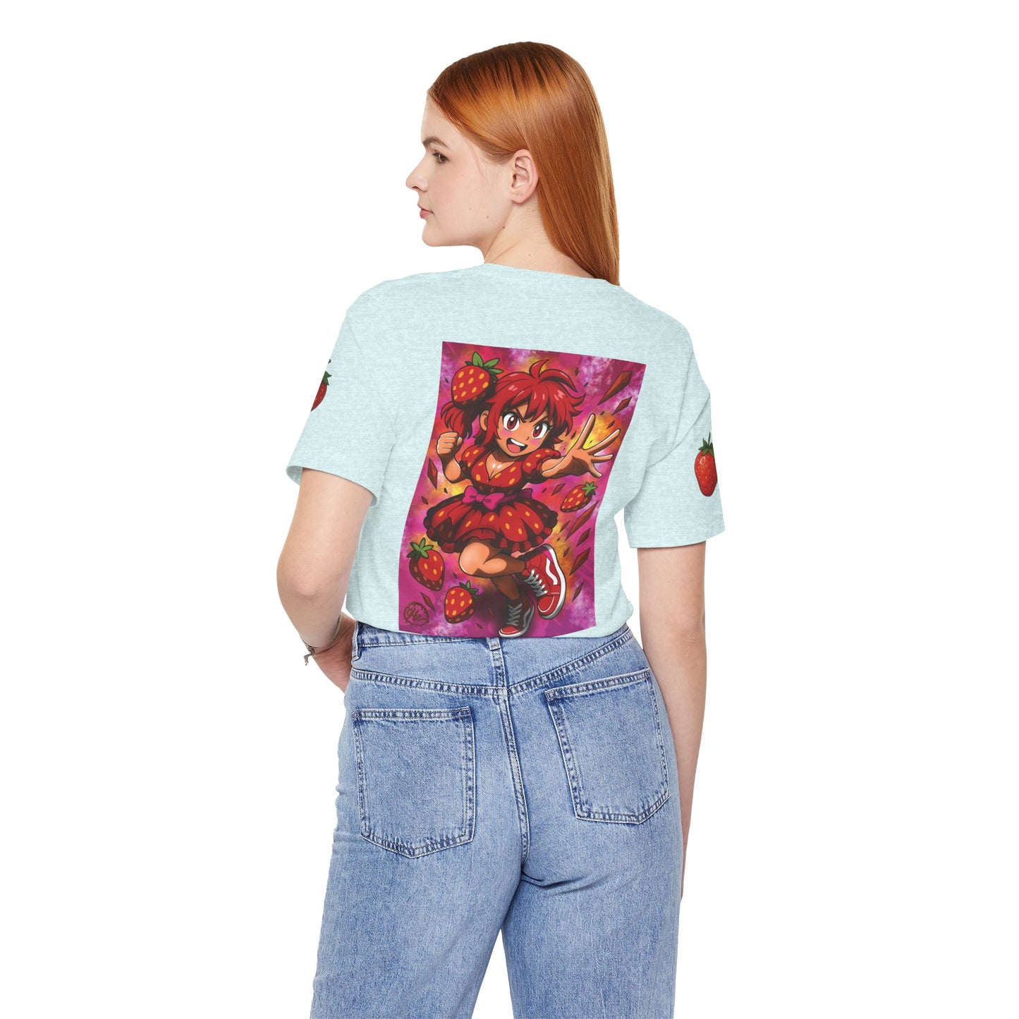 Strawberry Sweets Pocket Print Shirt!