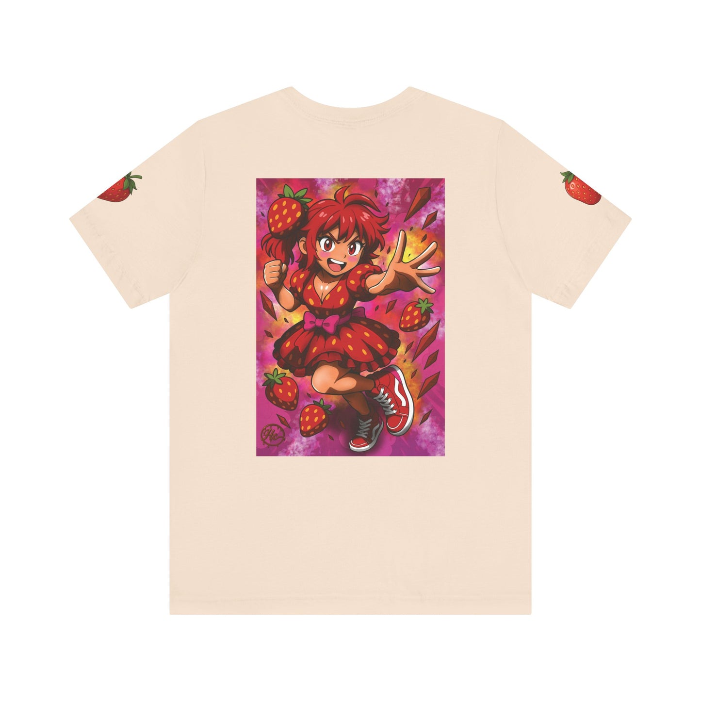 Strawberry Sweets Pocket Print Shirt!