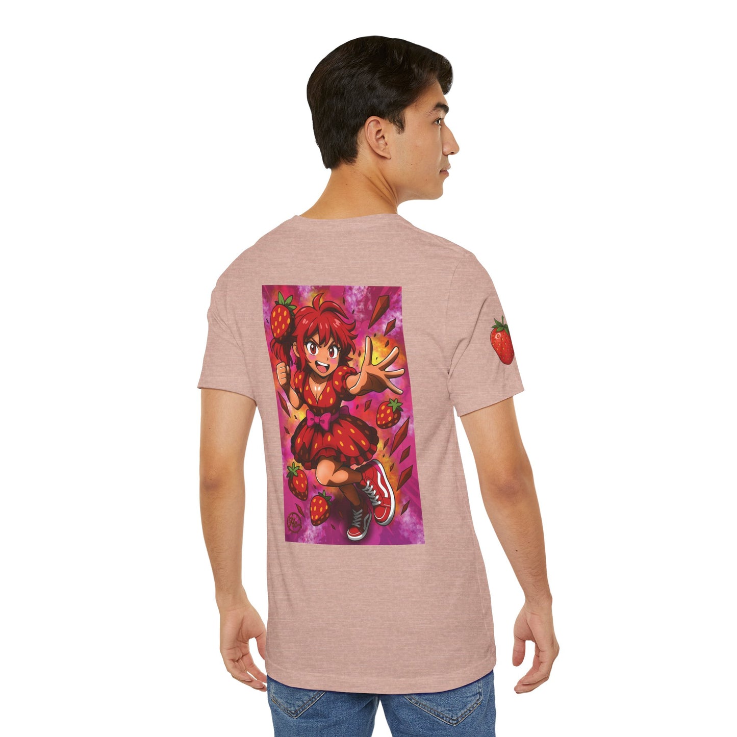 Strawberry Sweets Pocket Print Shirt!