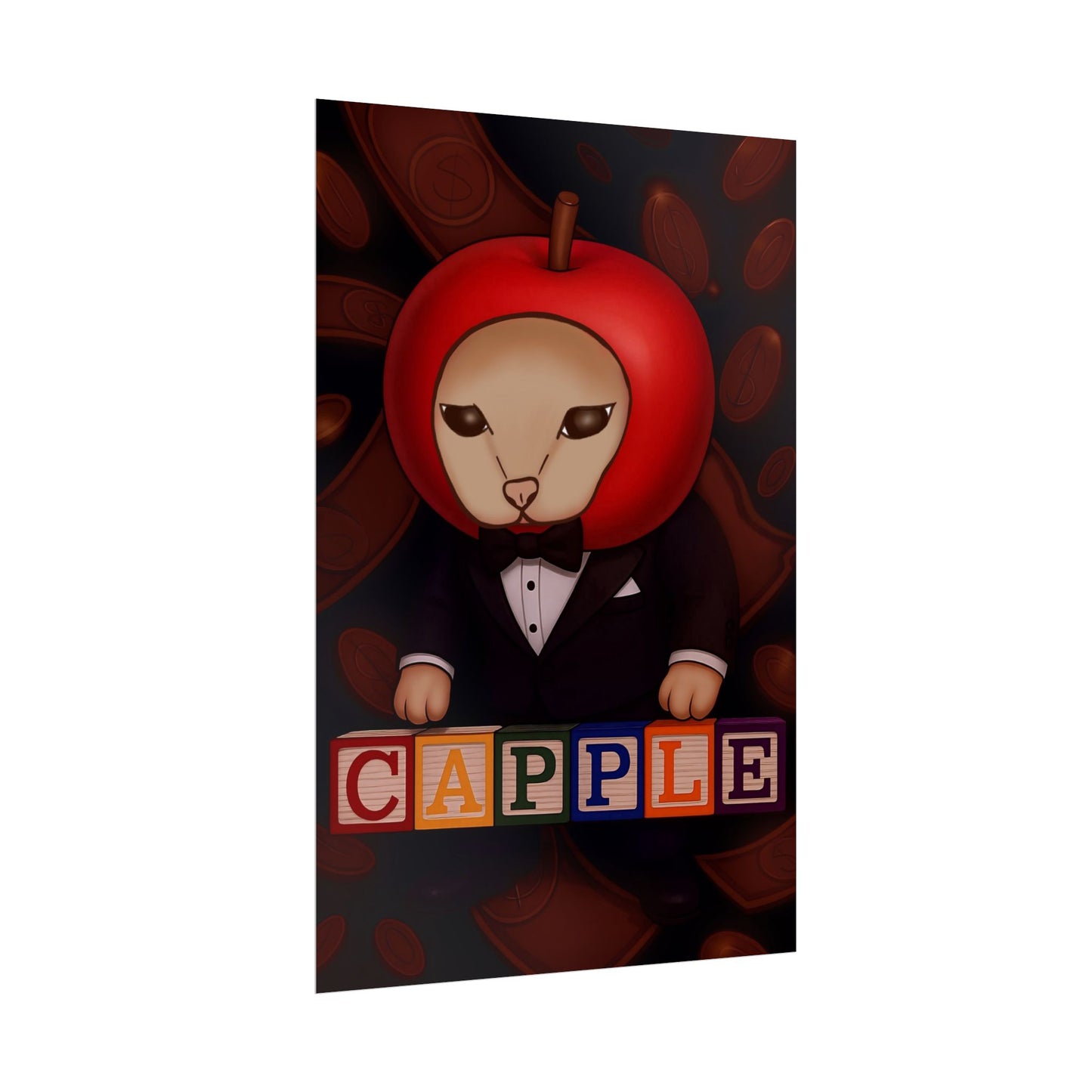 Capple Tuxedo Poster
