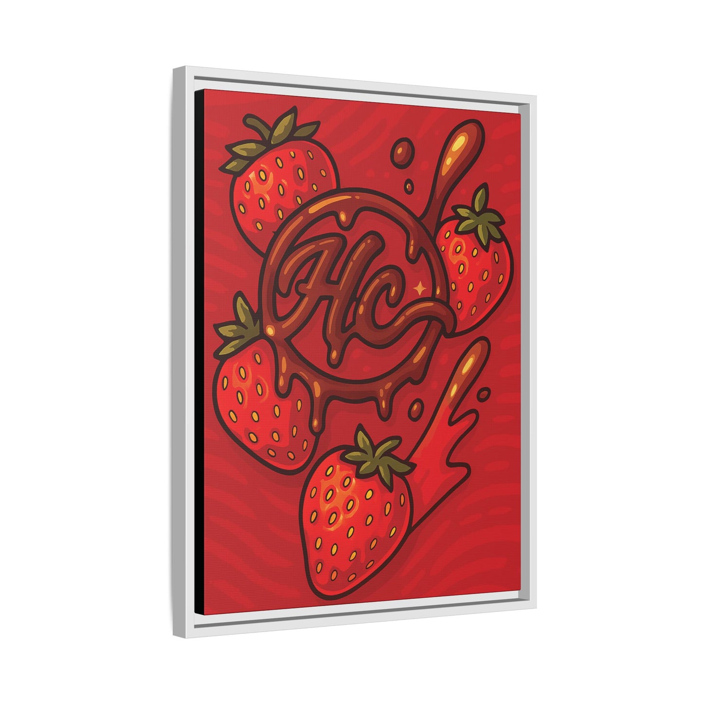 HC Strawberry Cover art Canvas!