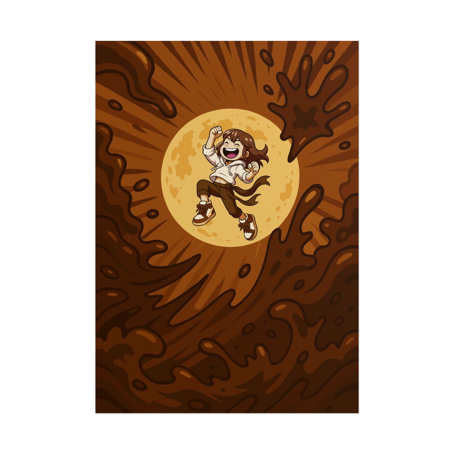 Chocolate Moon Cocoa Poster!