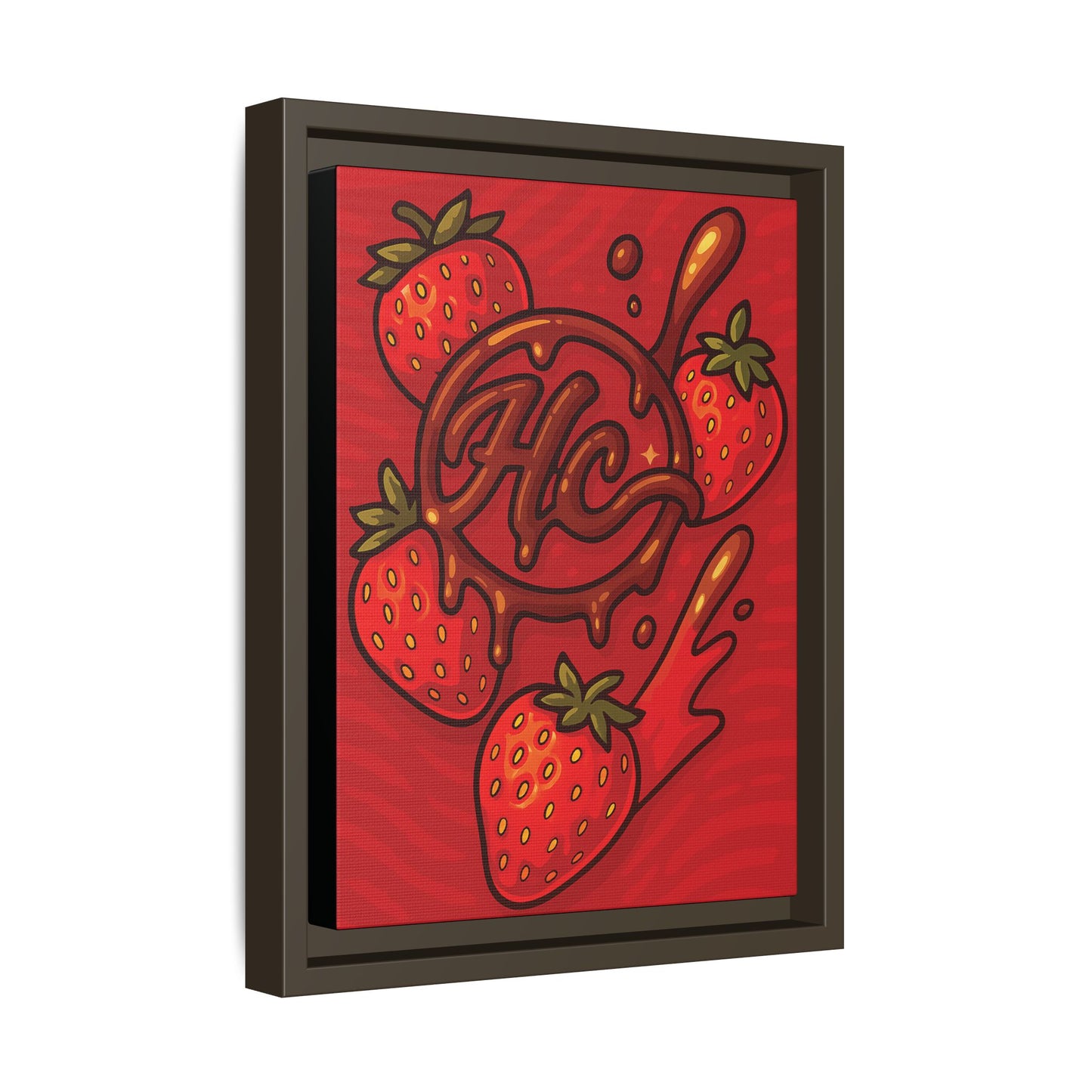HC Strawberry Cover art Canvas!