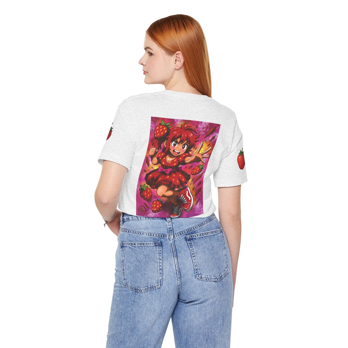 Strawberry Sweets Pocket Print Shirt!