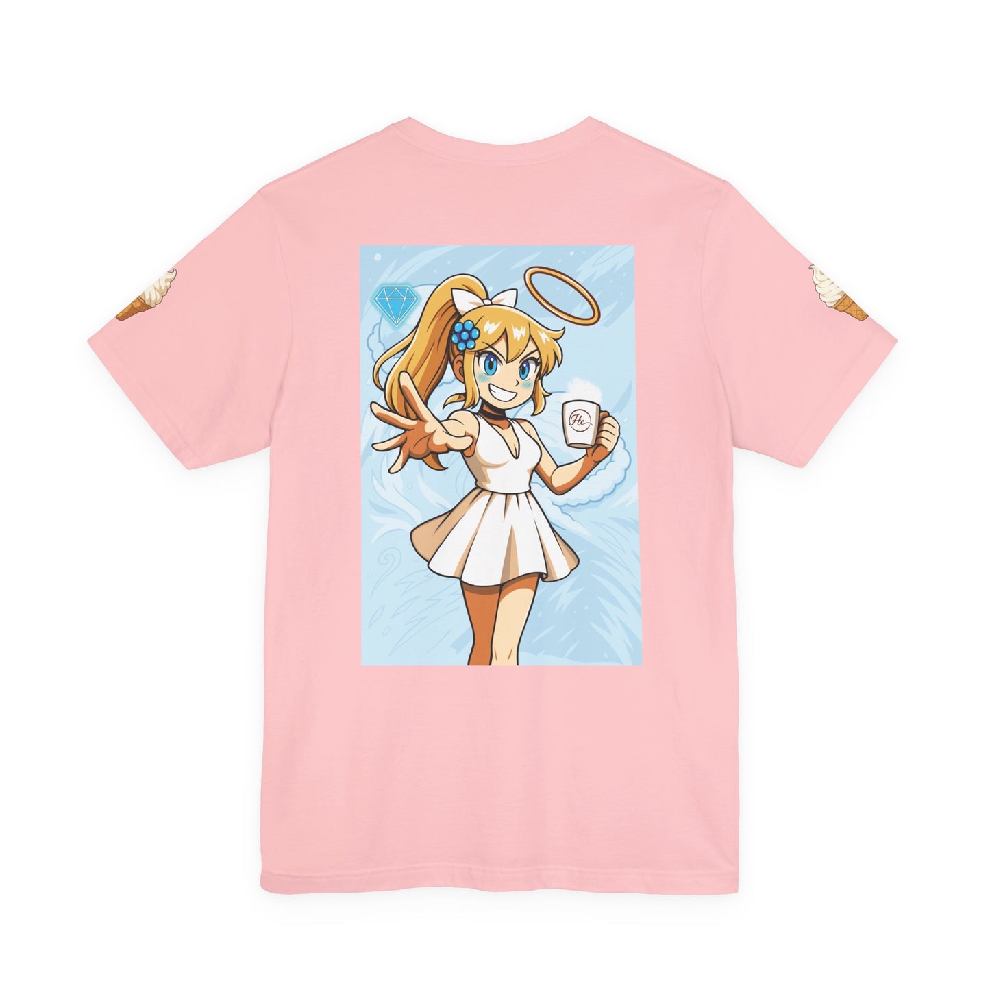 Vanilla Cream Pocket Print Shirt!